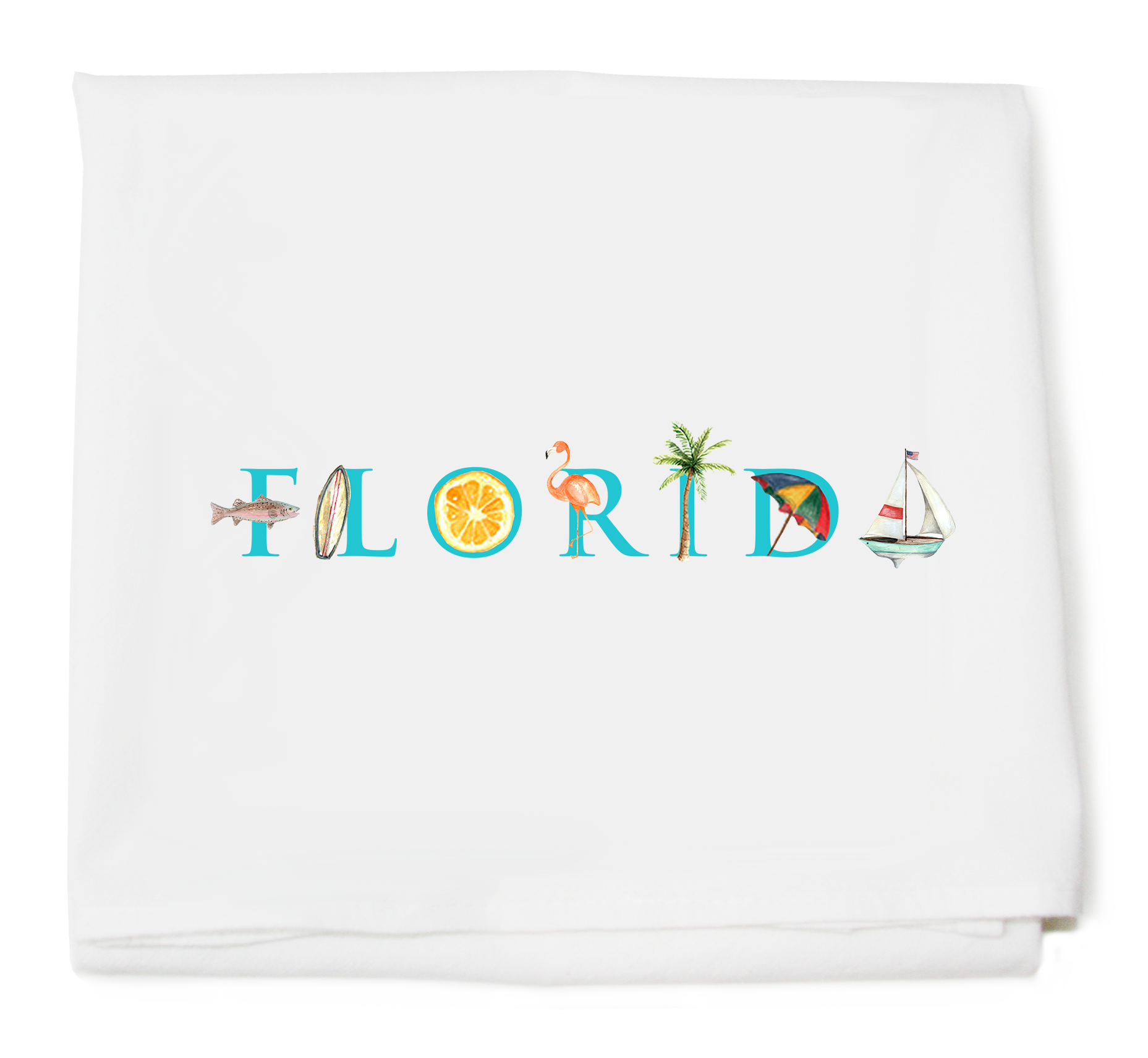 Florida flour sack towel