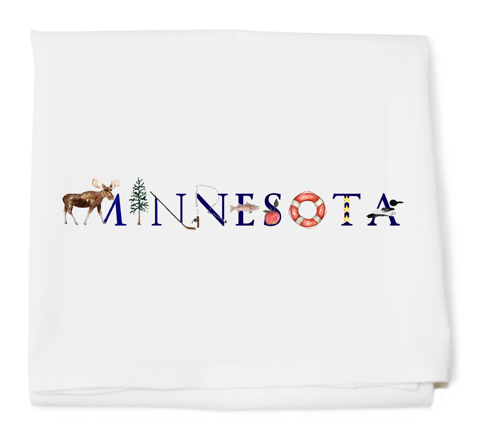 Minnesota flour sack towel