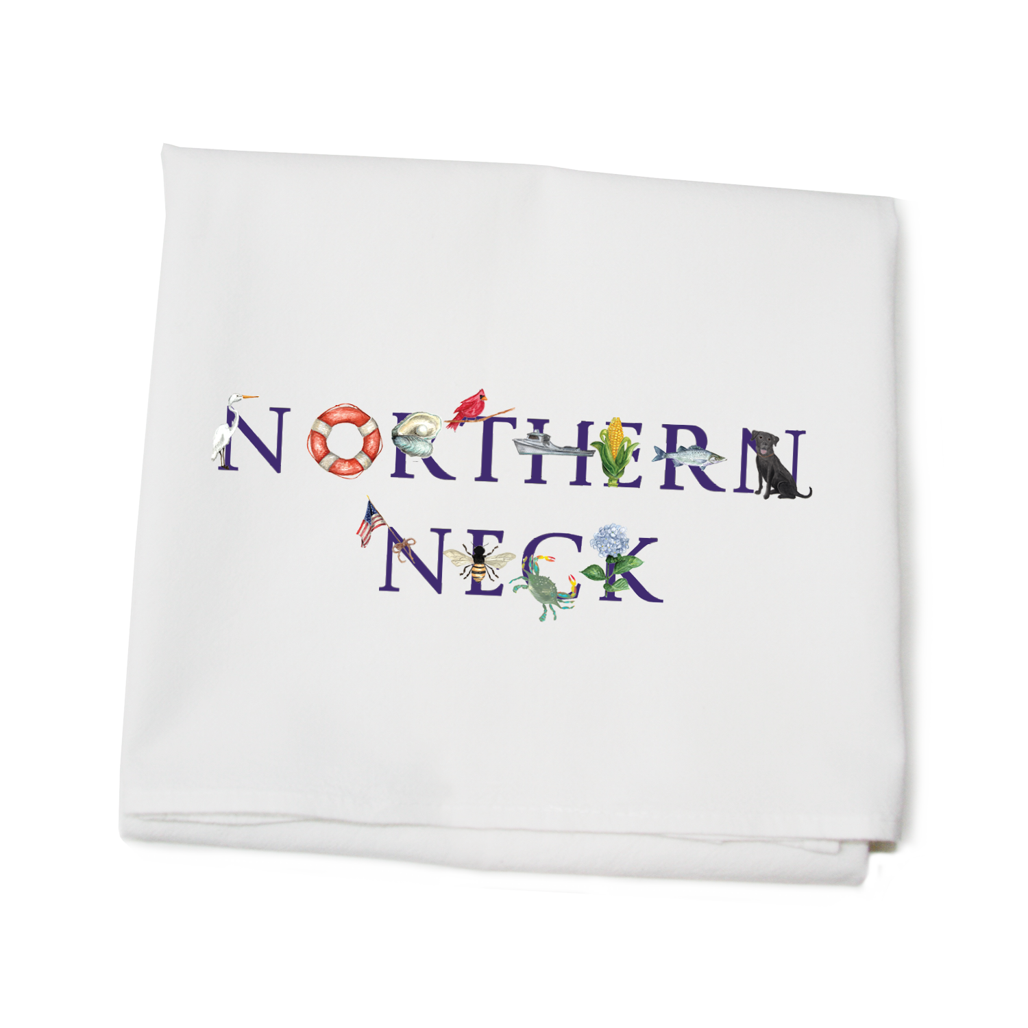 northern neck flour sack towel