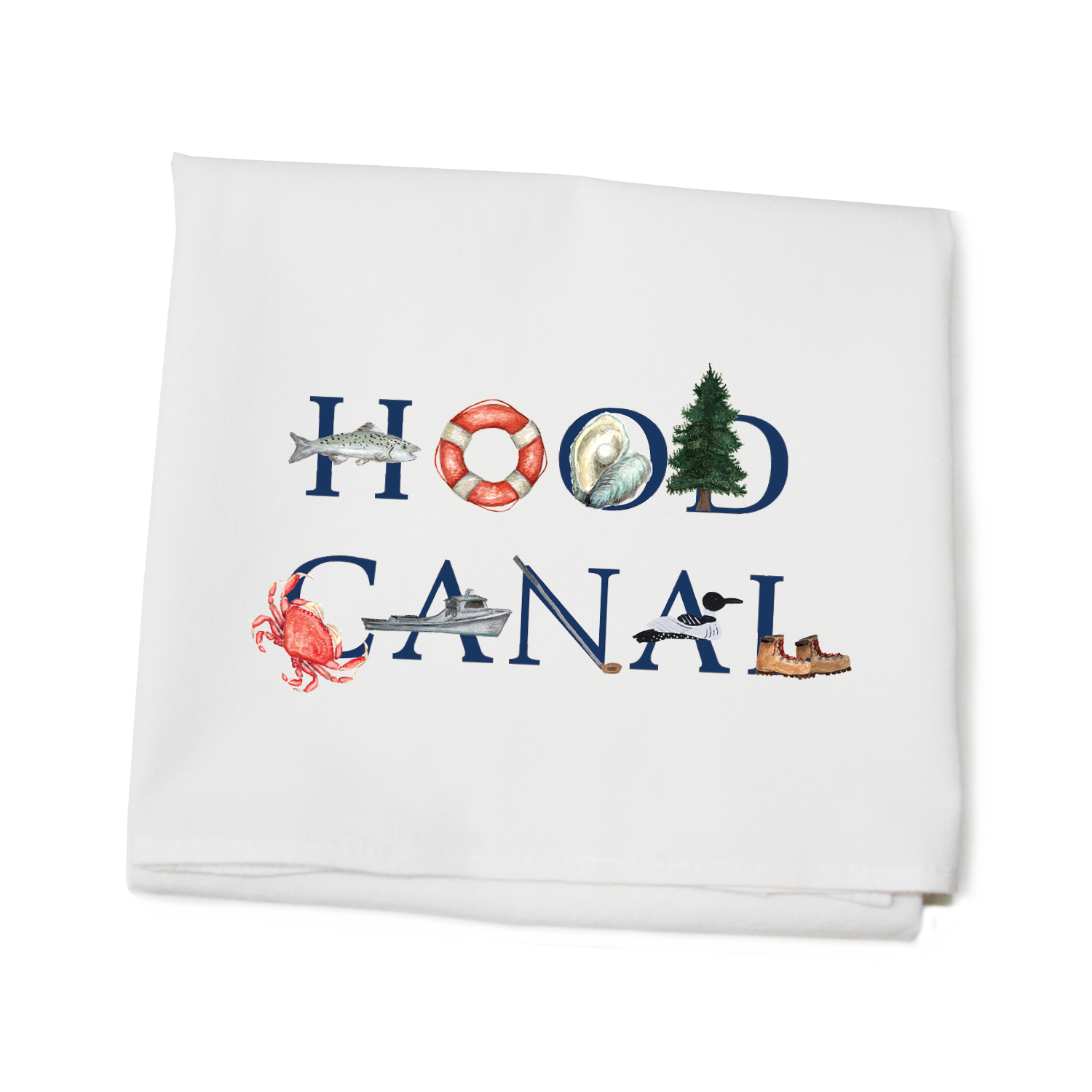 hood canal flour sack towel