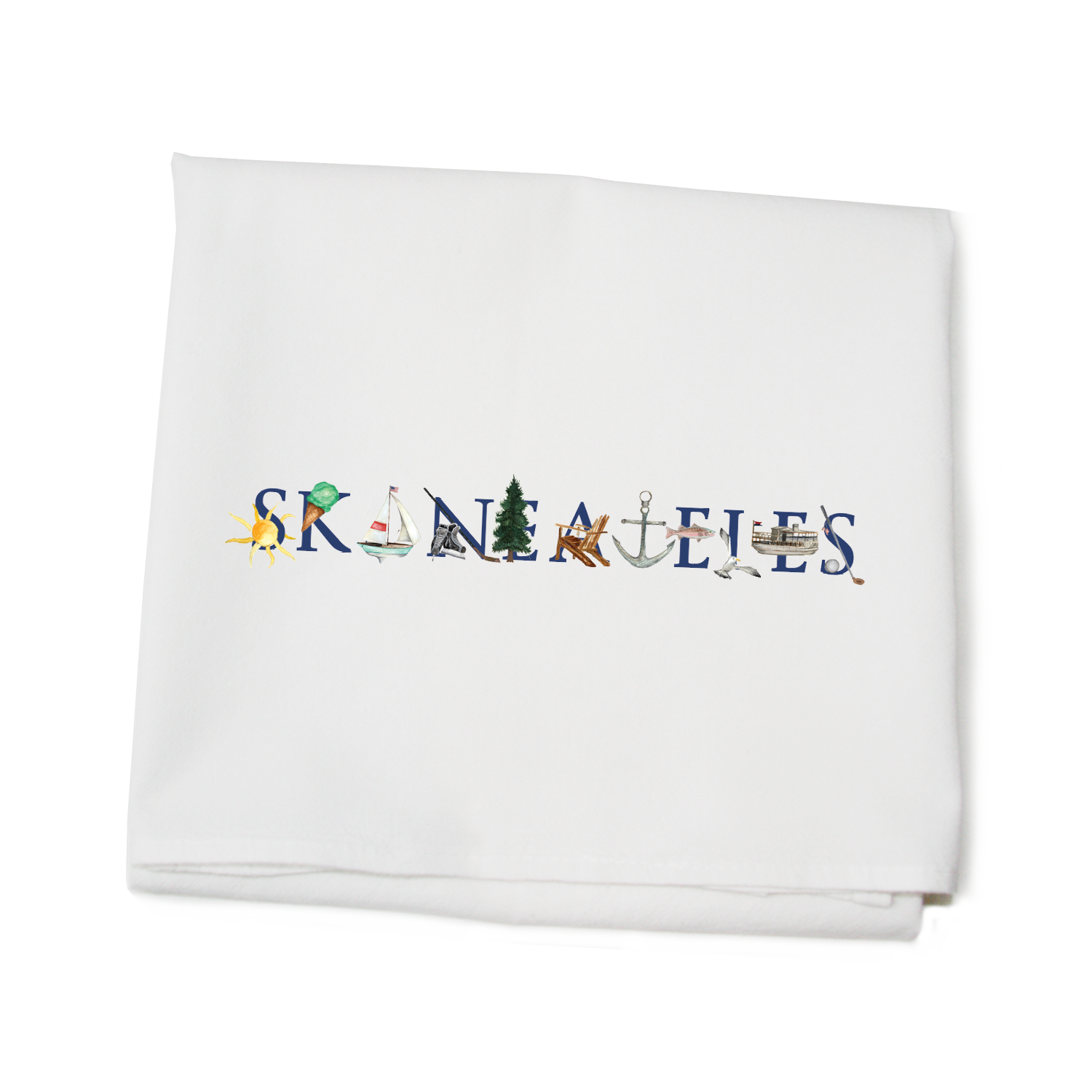 skaneateles flour sack towel