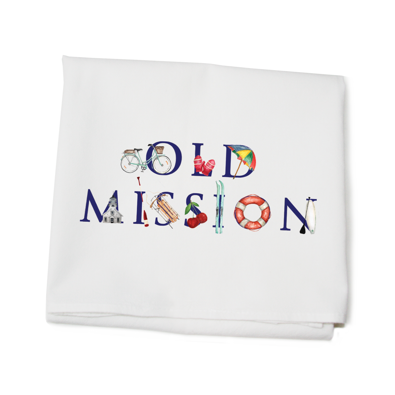 old mission flour sack towel