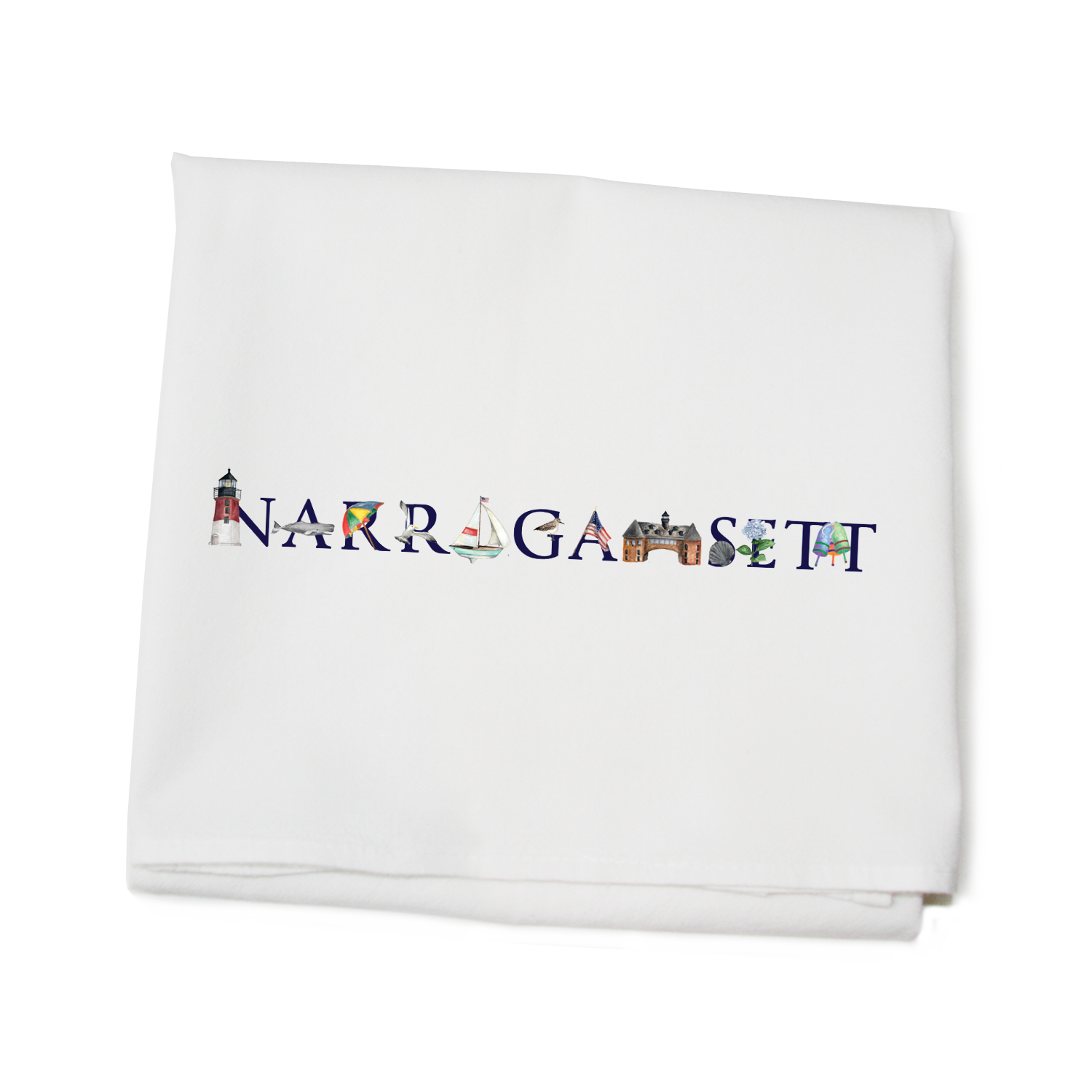 narragansett flour sack towel