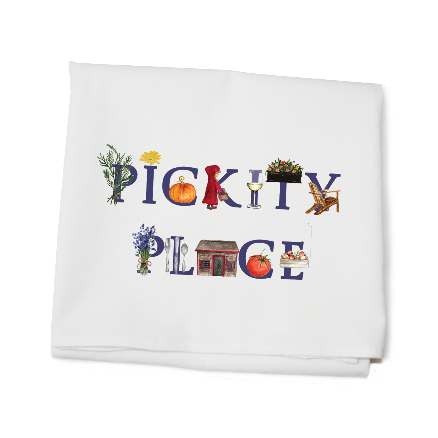 pickity place flour sack towel