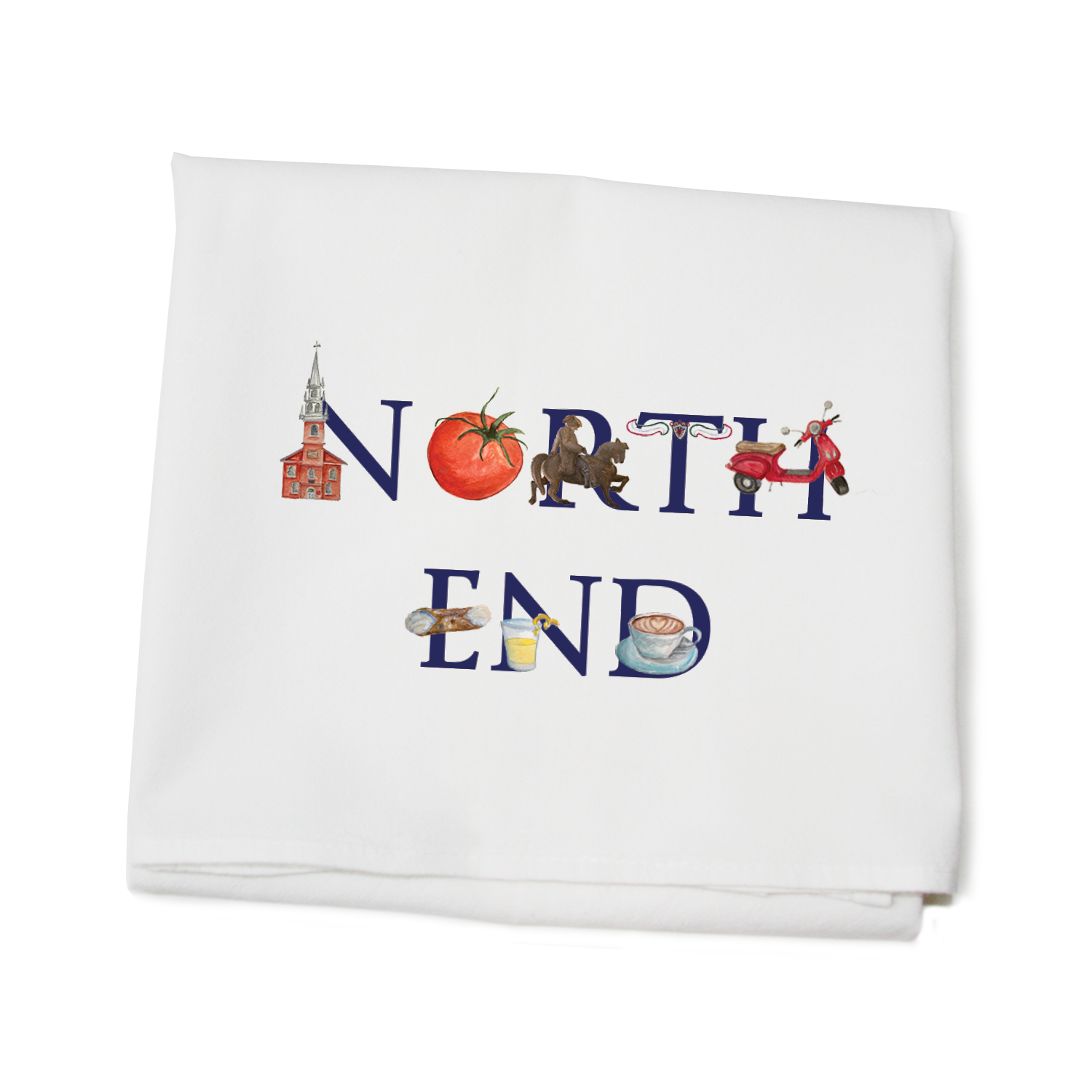 north end flour sack towel
