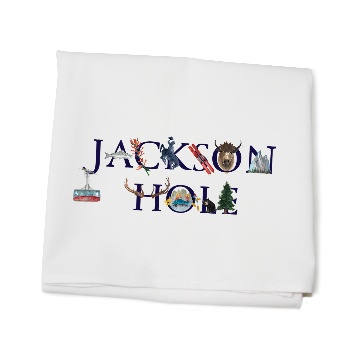 jackson hole flour sack towel