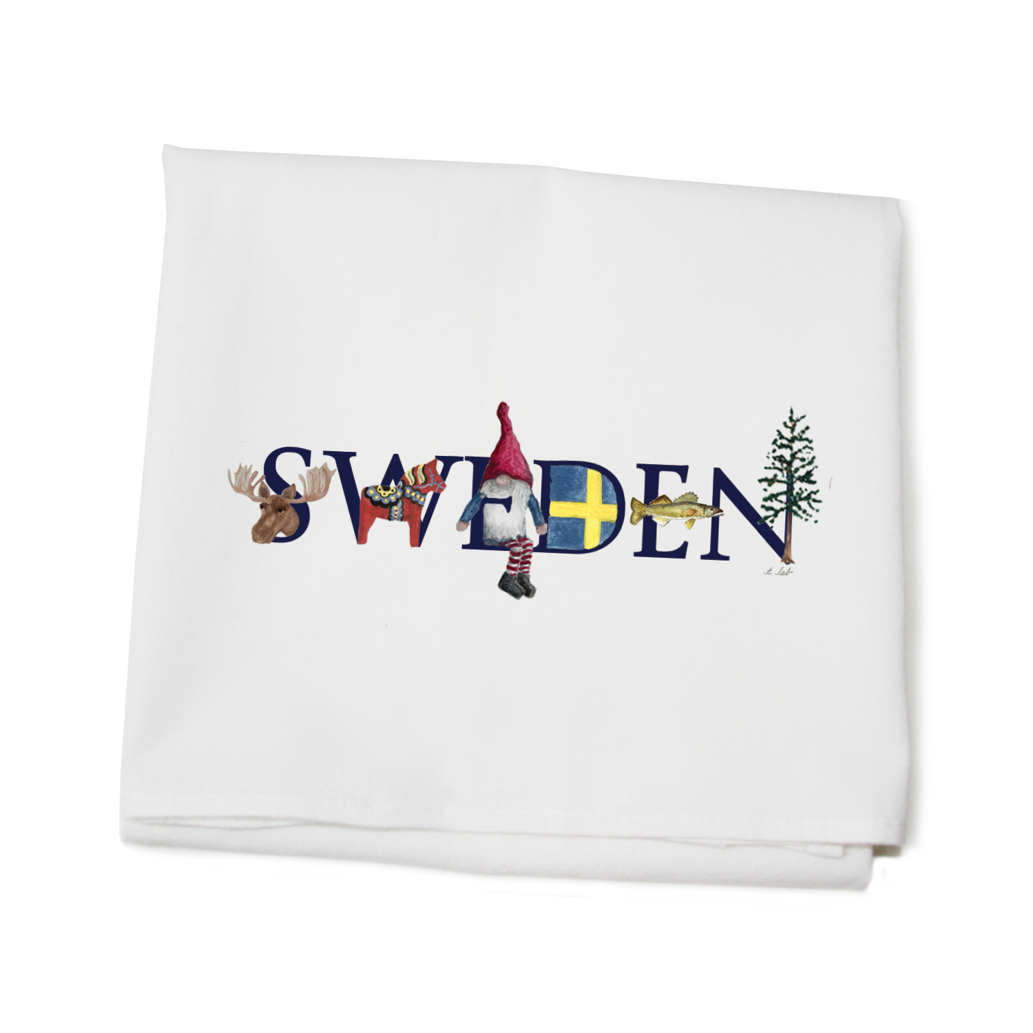 sweden flour sack towel