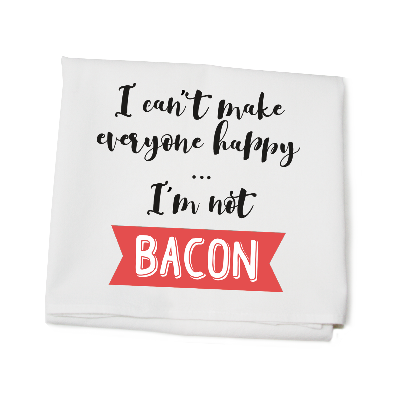 bacon flour sack towel