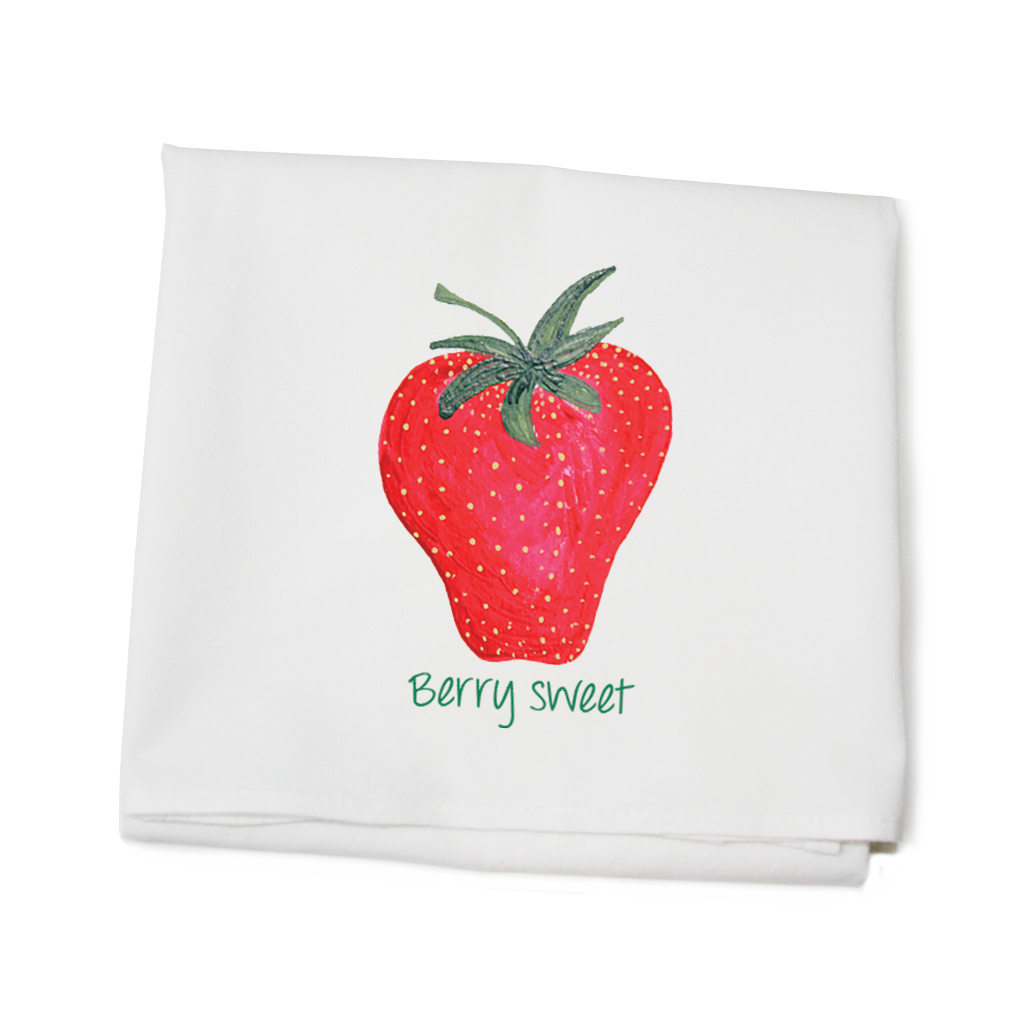 berry sweet flour sack towel