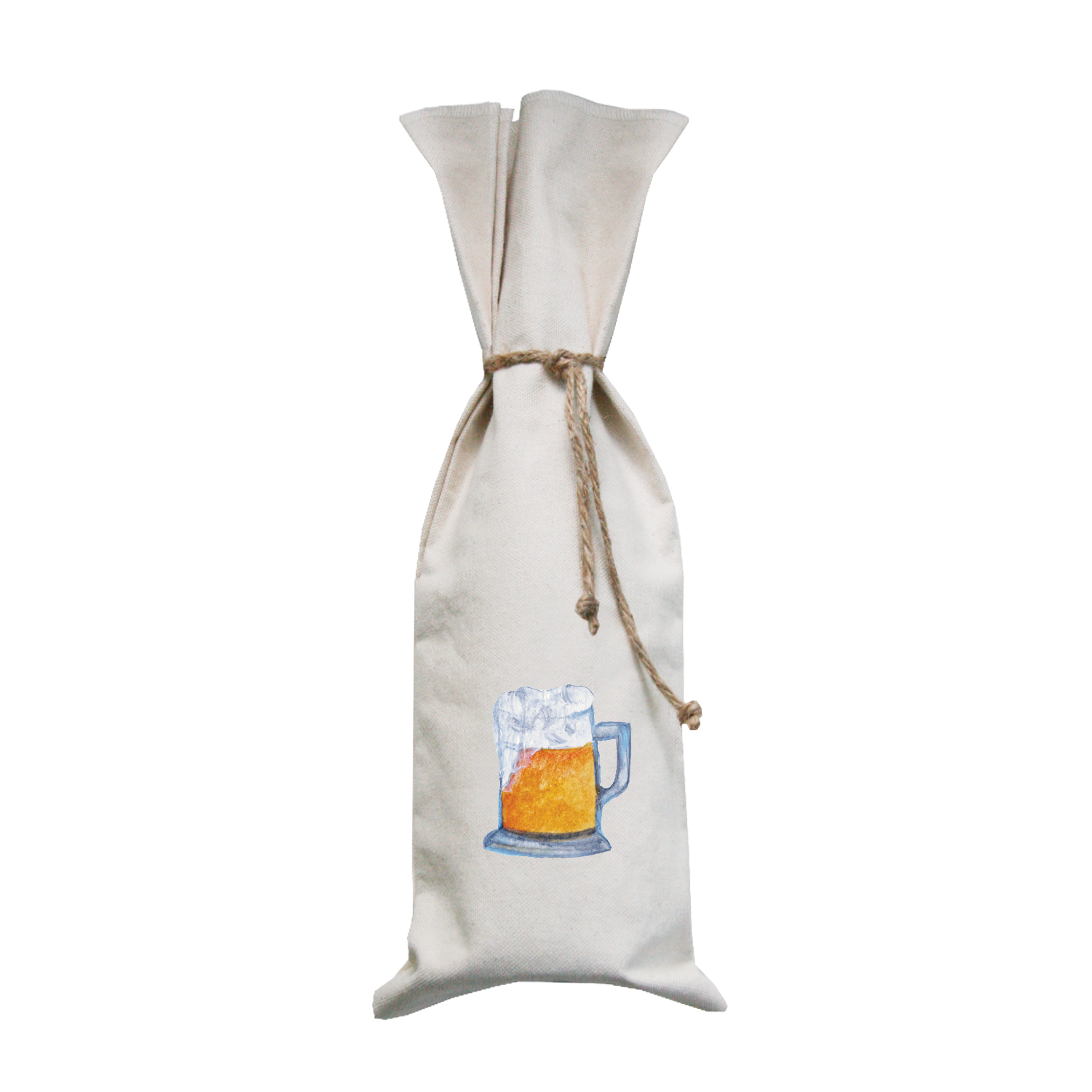 mug of beer wine bag