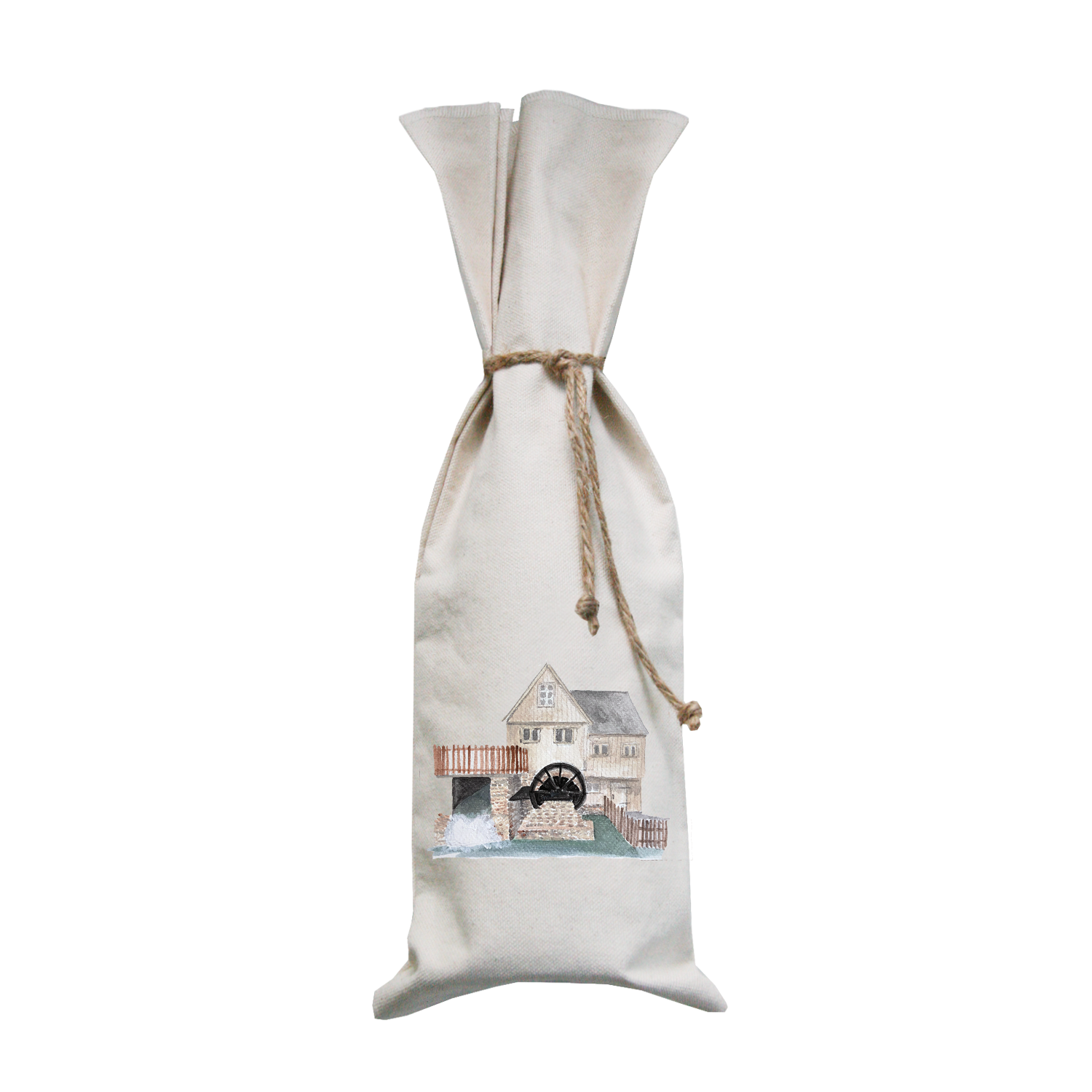 plimoth patuxet gristmill wine bag