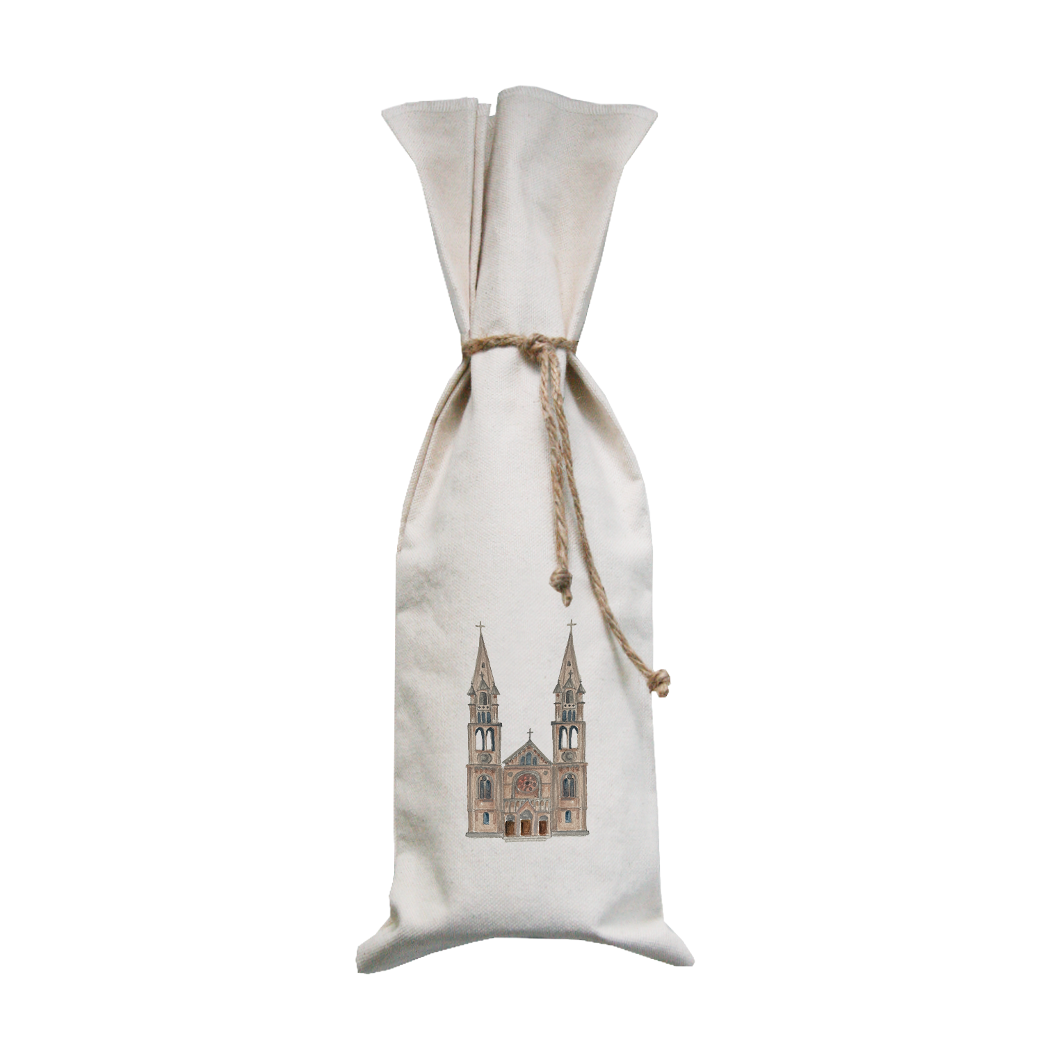 mission hill basilica wine bag