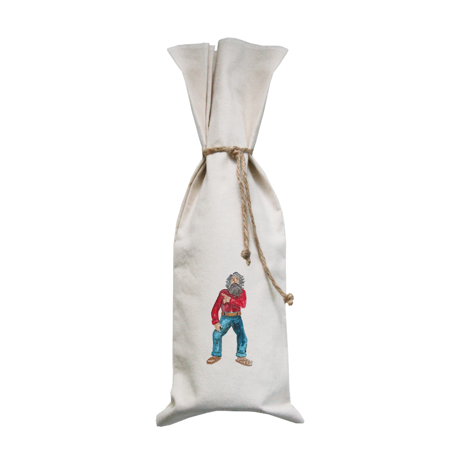 laguna beach greeter wine bag