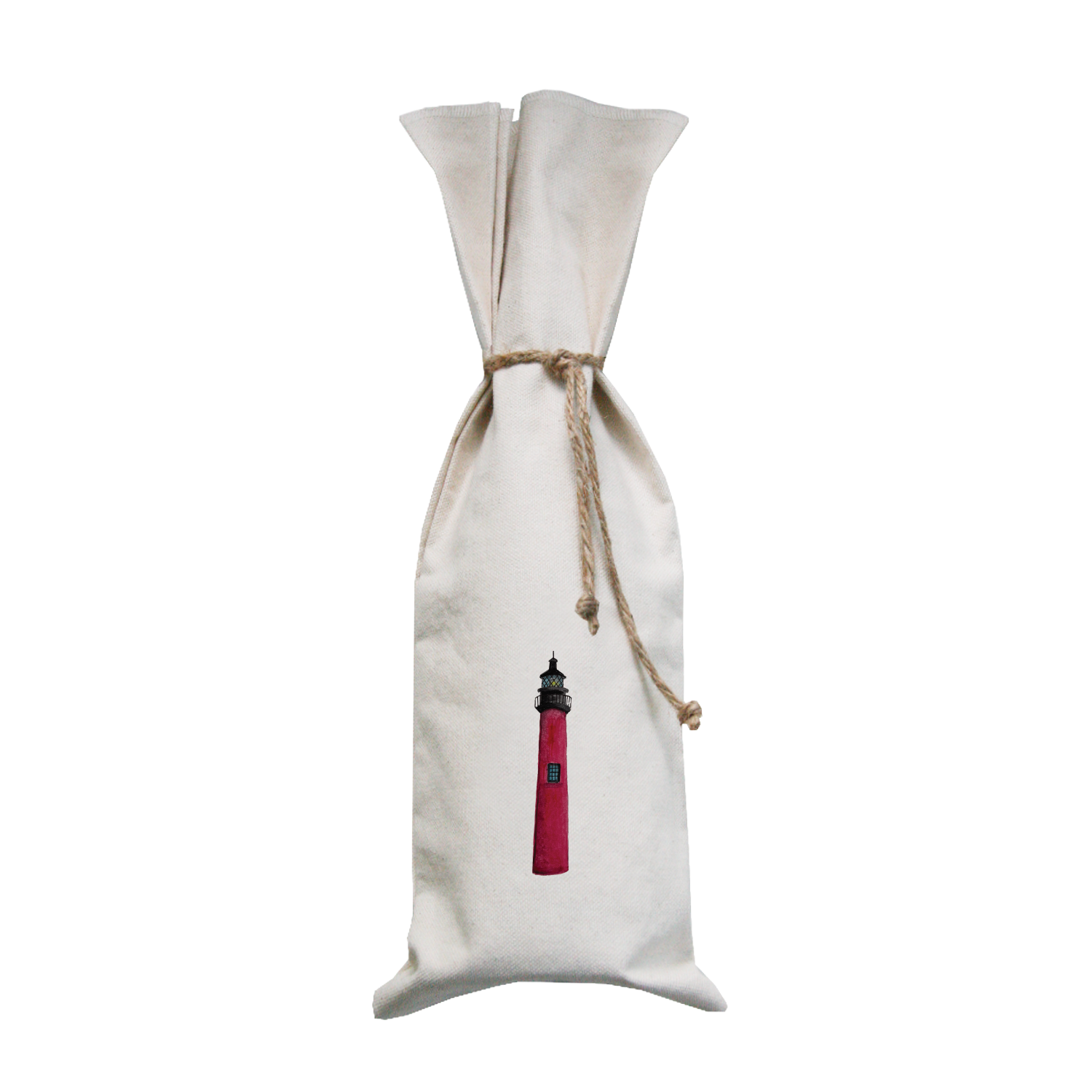 jupiter lighthouse wine bag