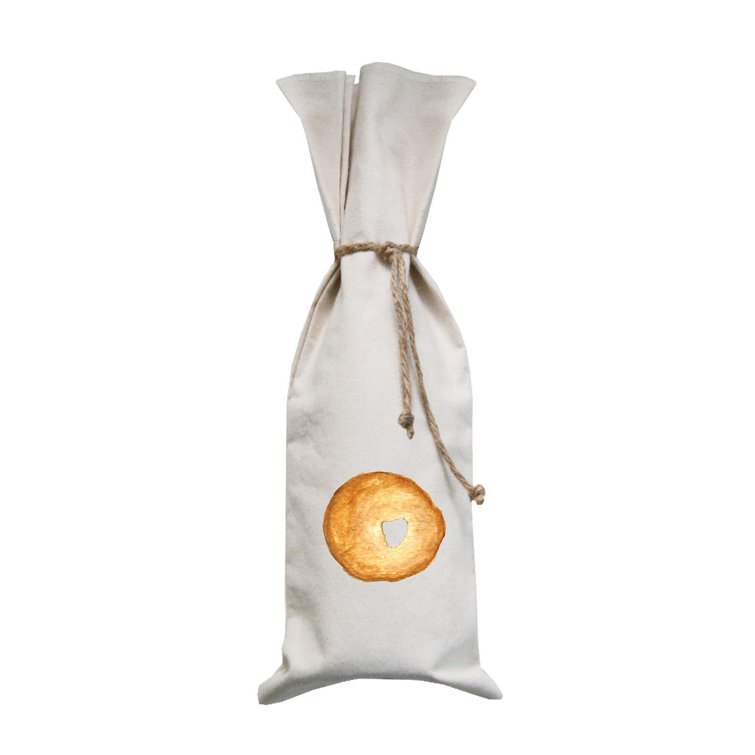 bagel wine bag