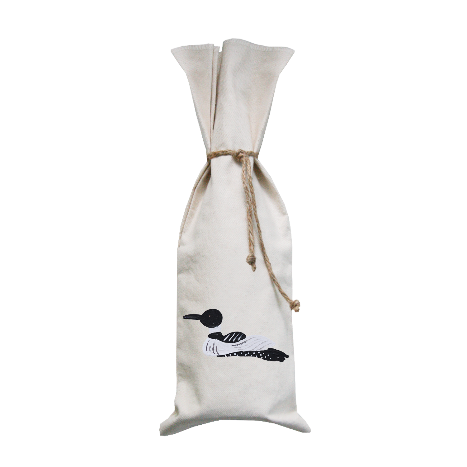 loon wine bag