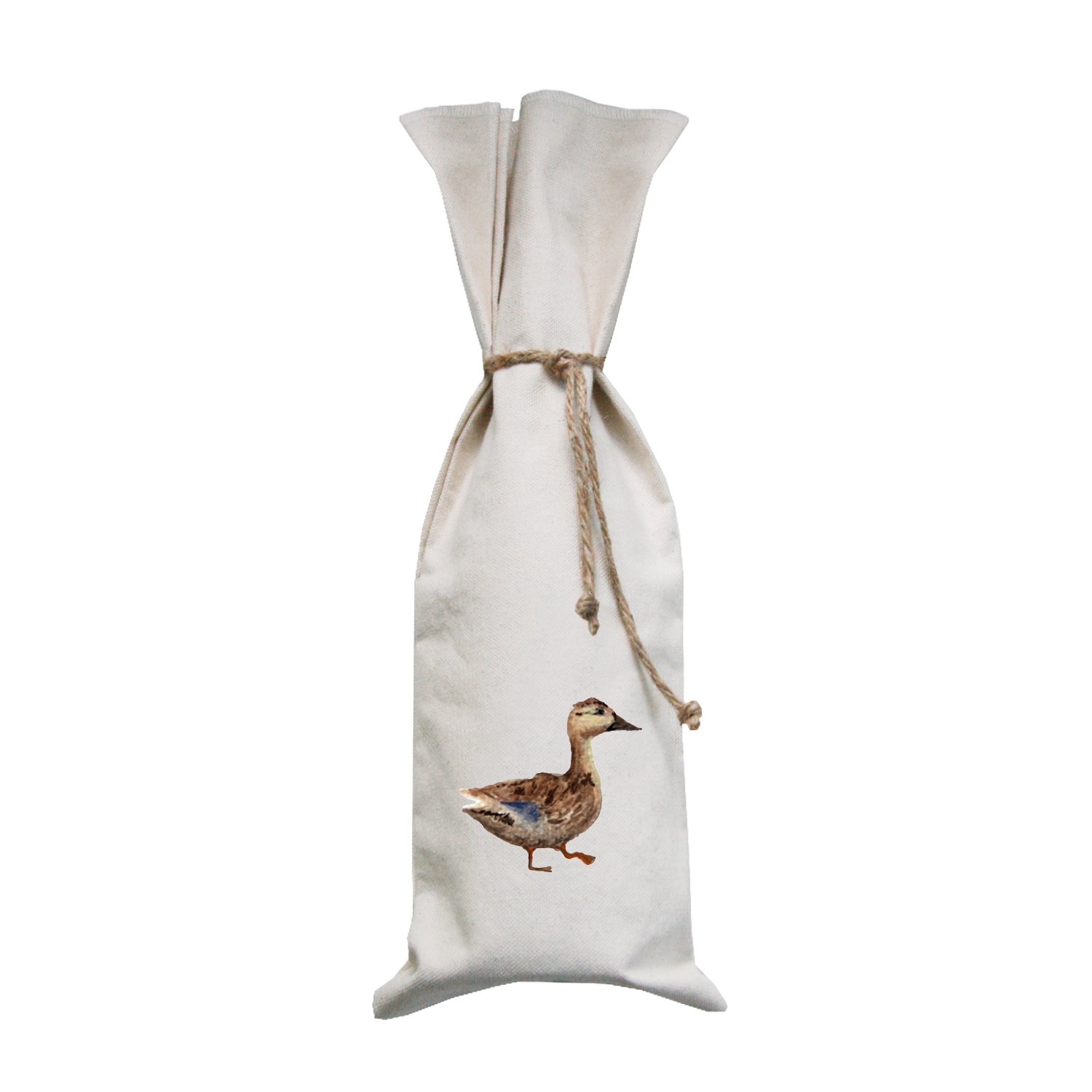 mallard duck wine bag