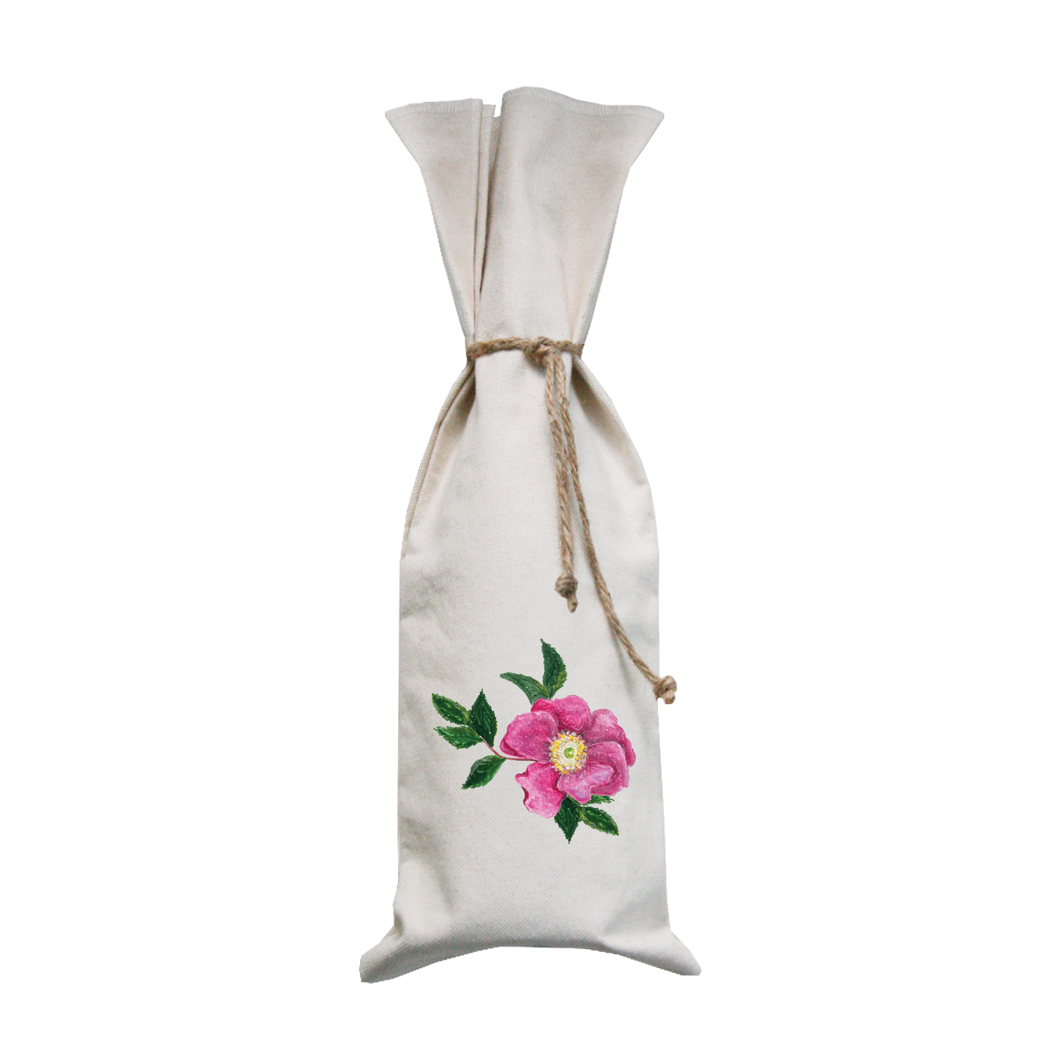 rugosa rose wine bag