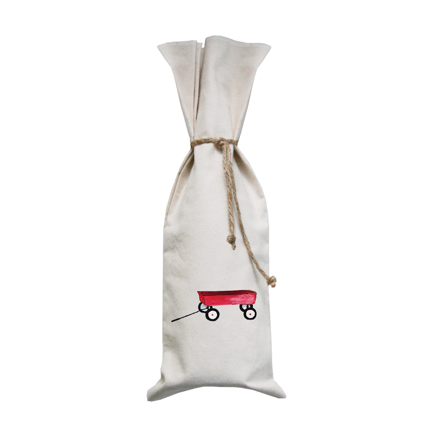 little red wagon wine bag