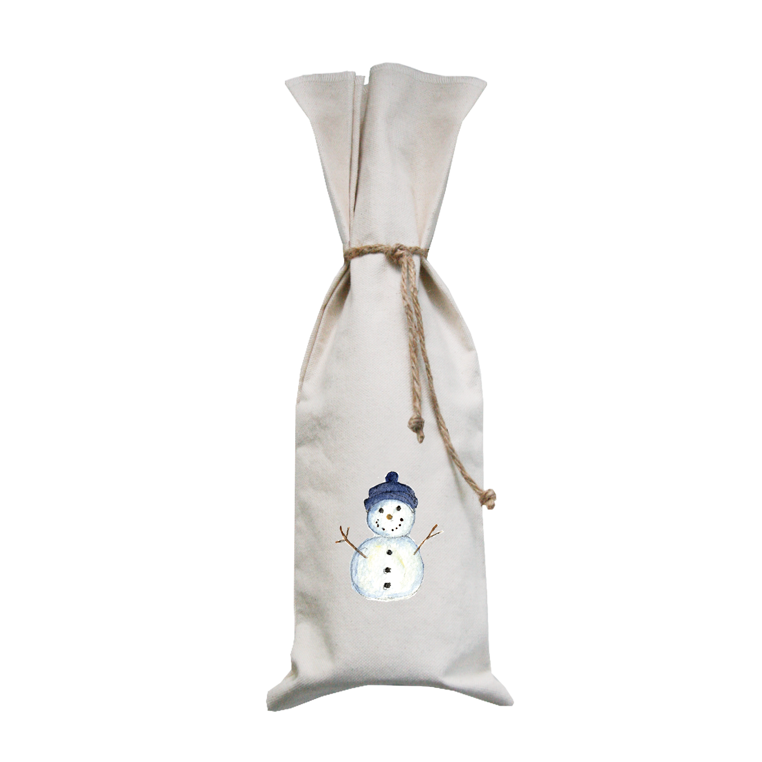 snowman baby wine bag