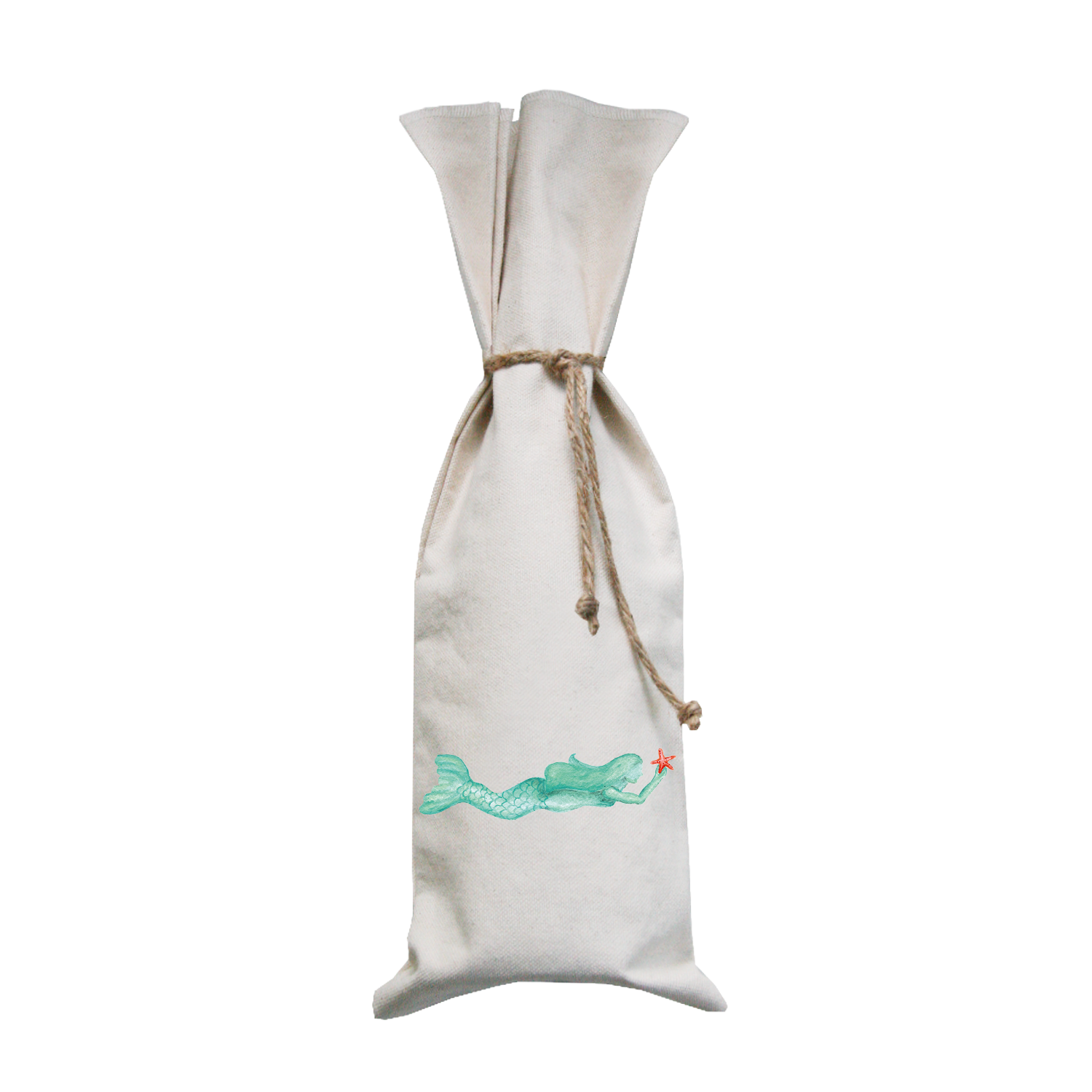mermaid wine bag