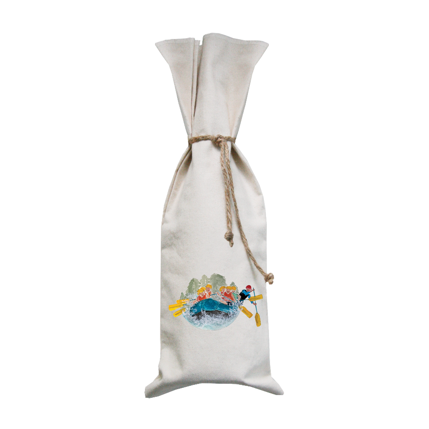 white water rafting wine bag