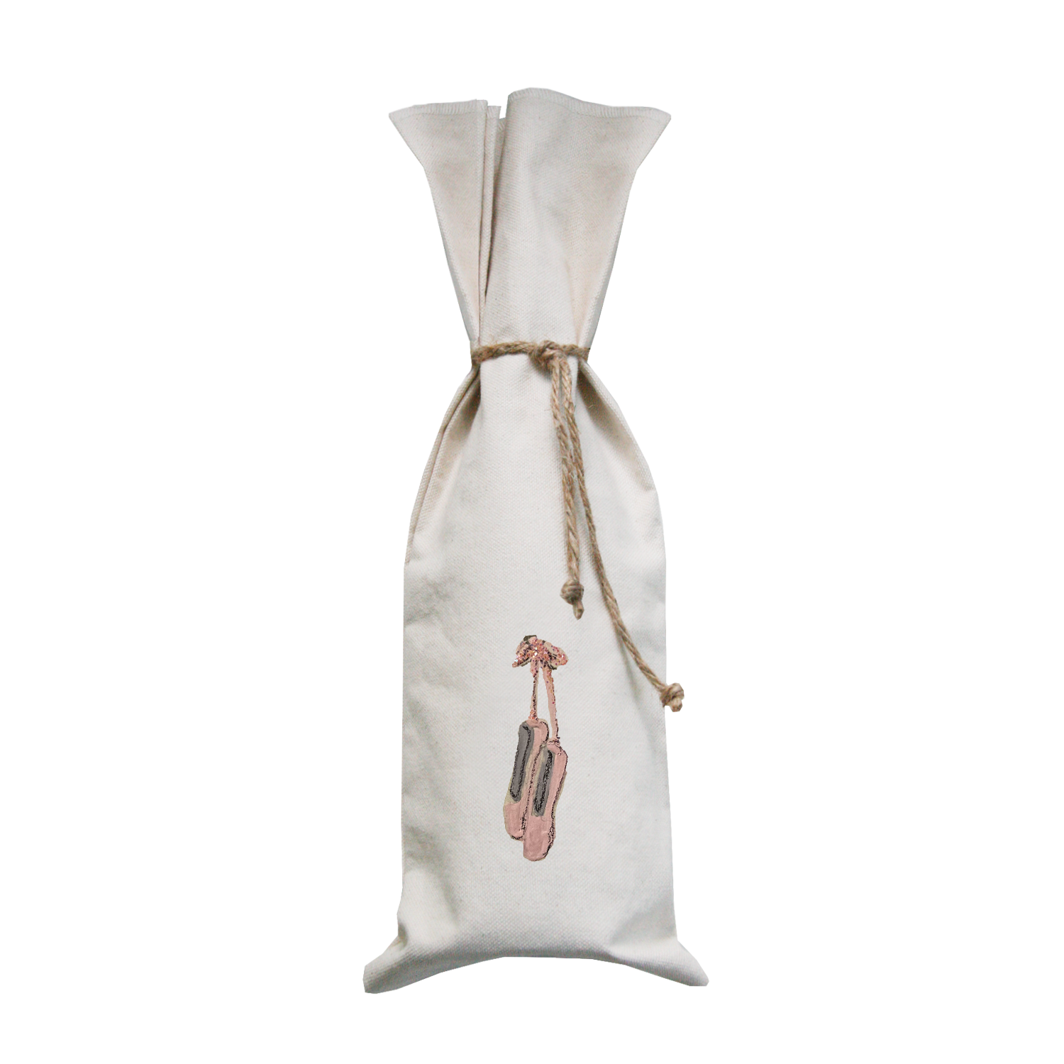 toe shoes wine bag