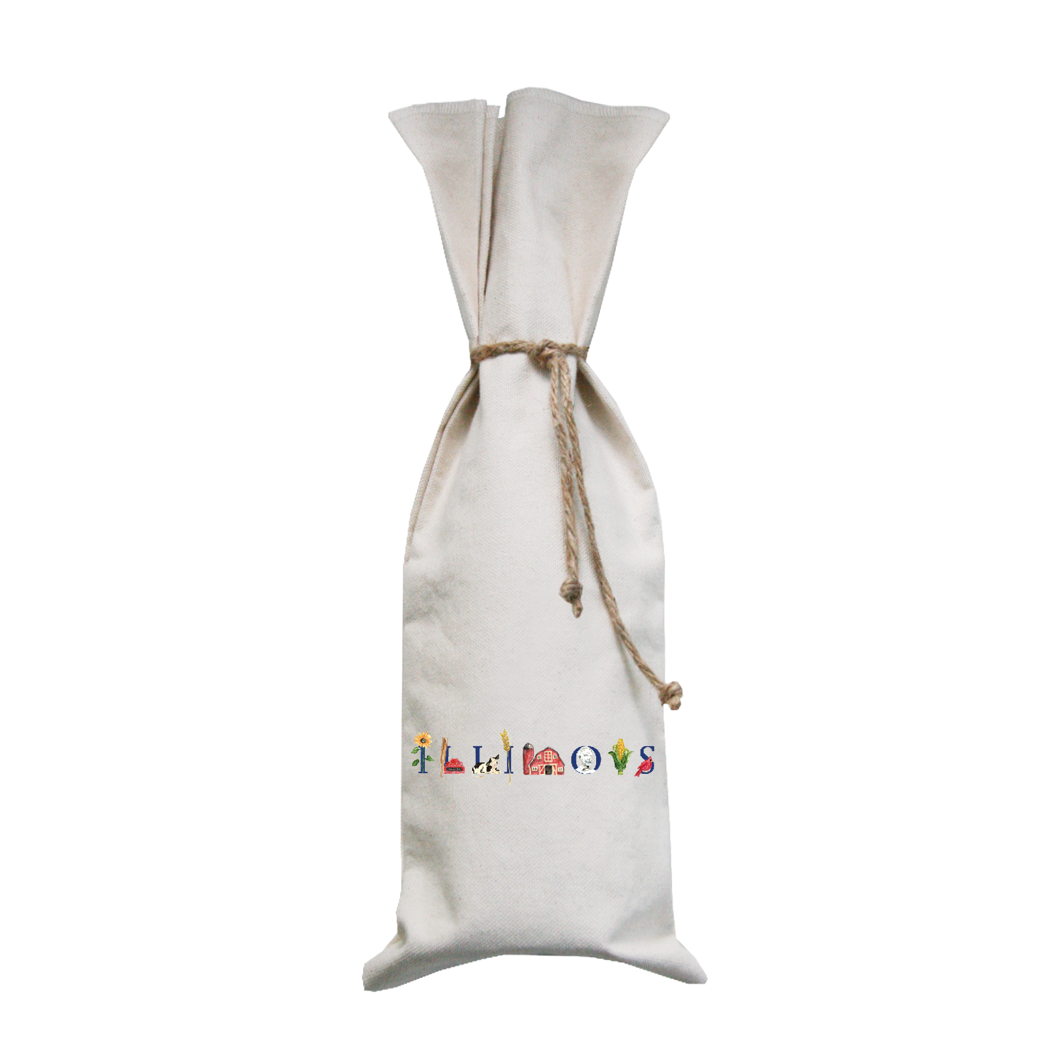 illinois wine bag