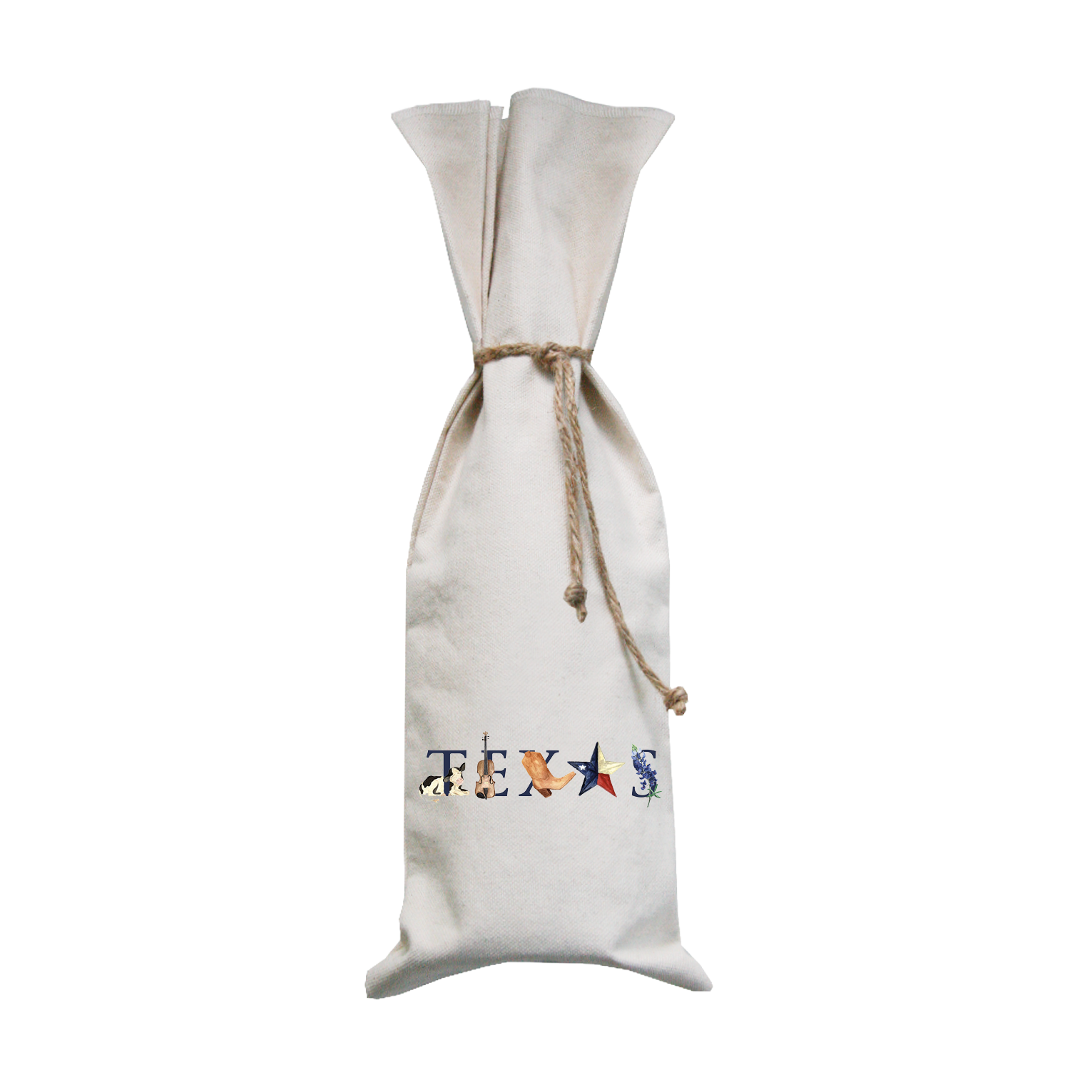 texas wine bag