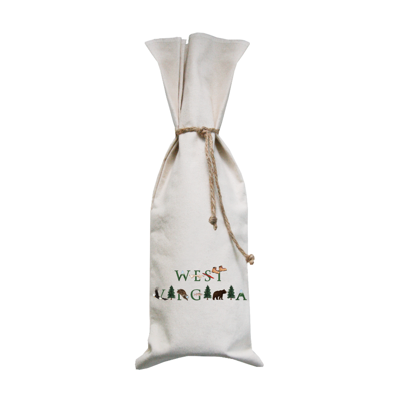 west virginia wine bag