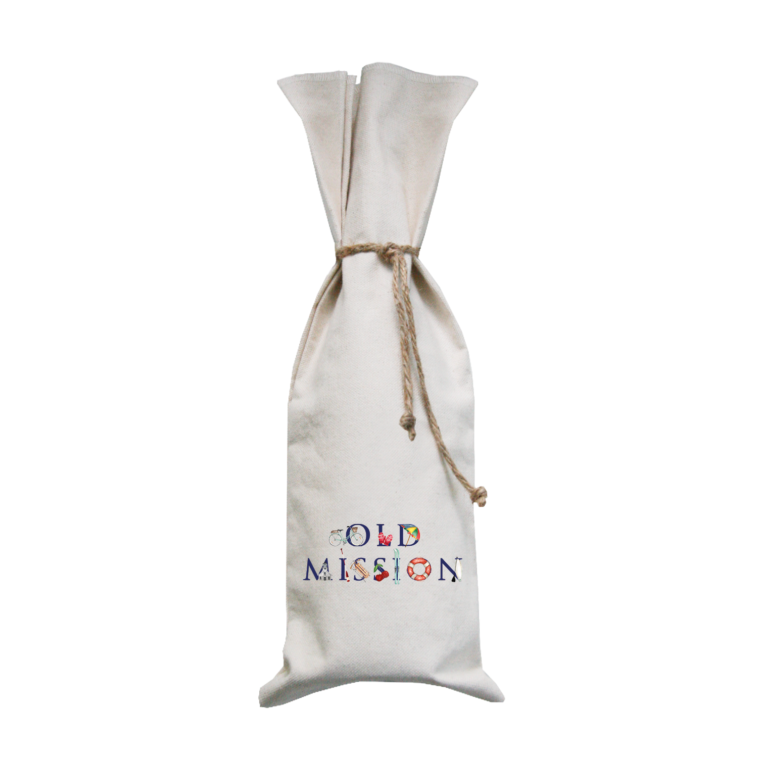 old mission wine bag
