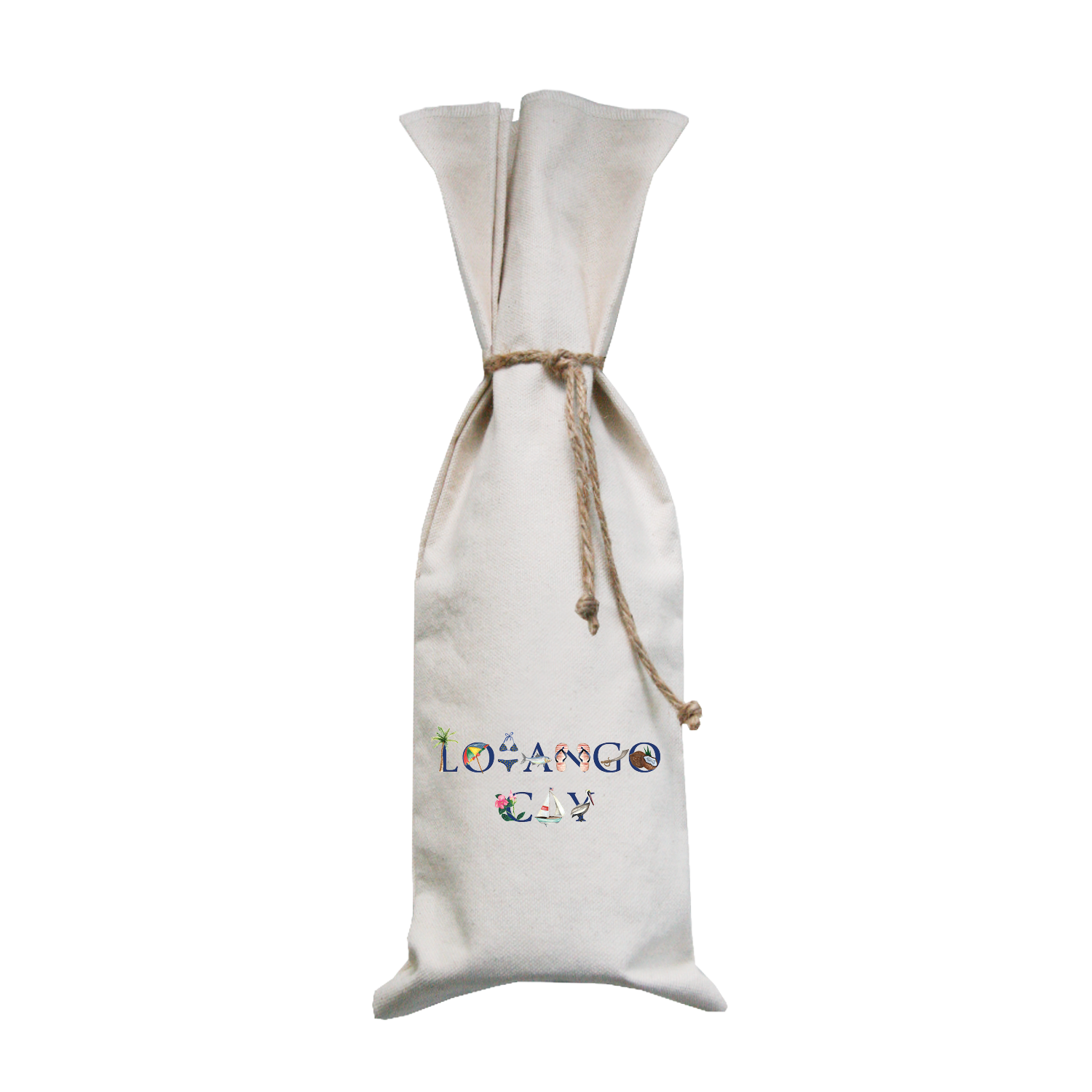 lovango cay wine bag