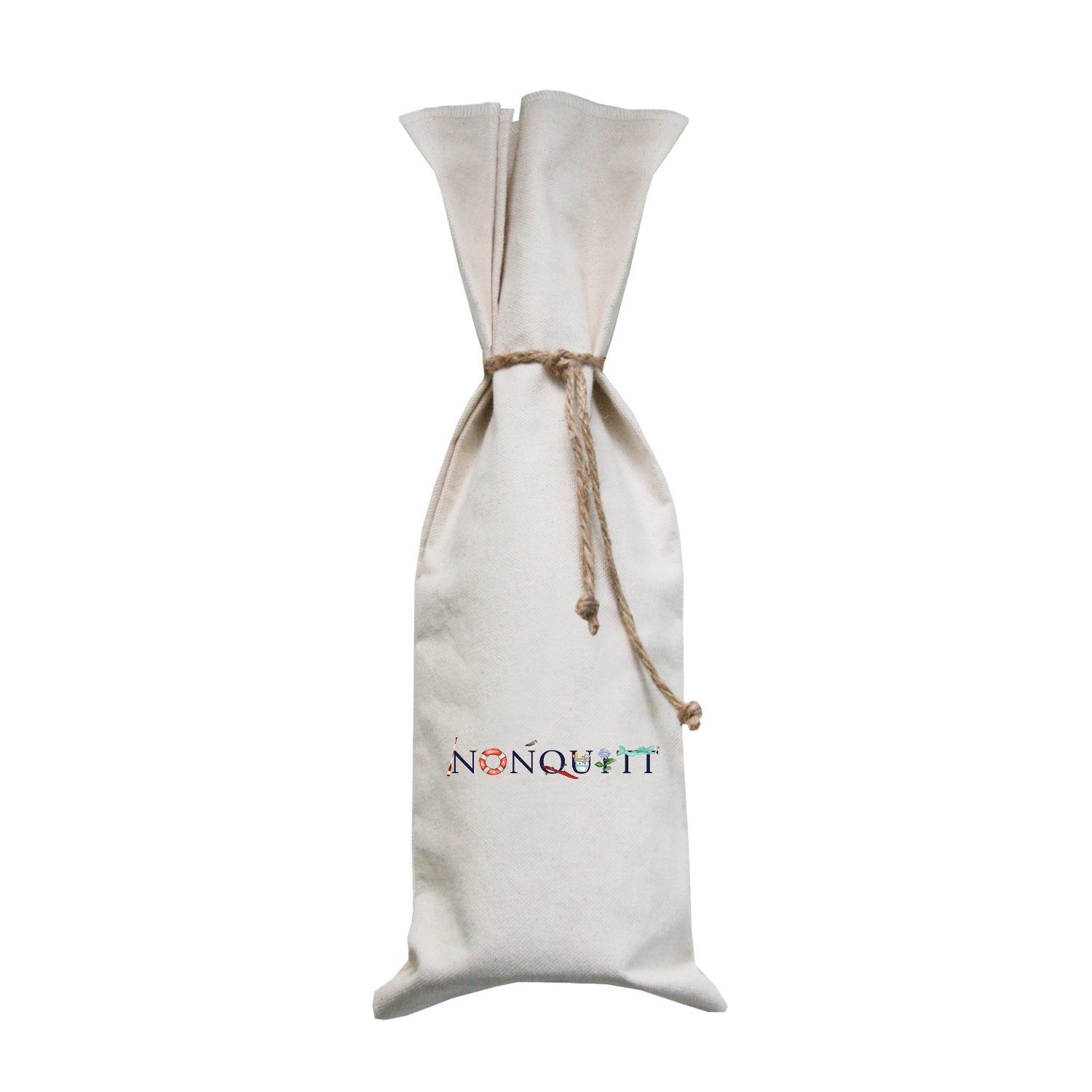 nonquitt wine bag