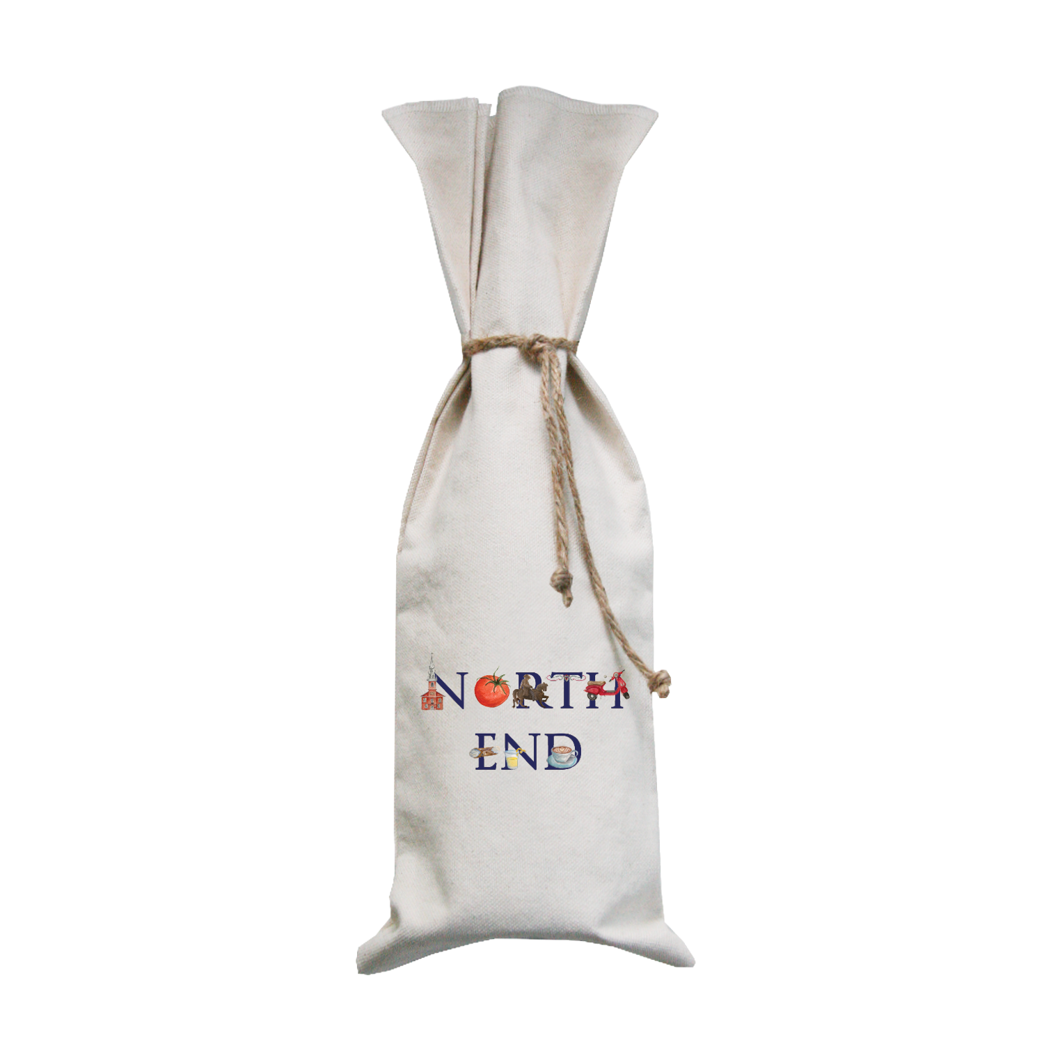 north end wine bag