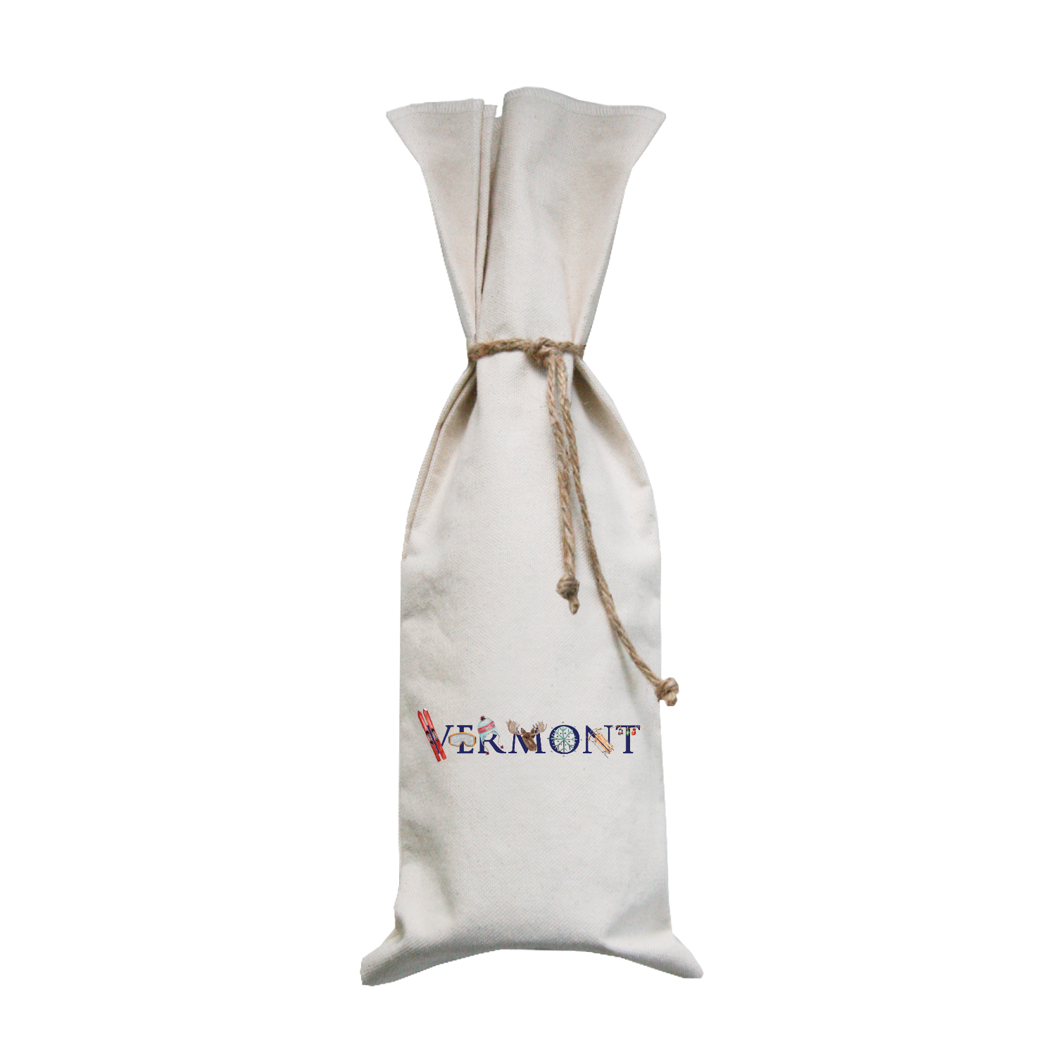 vermont winter wine bag