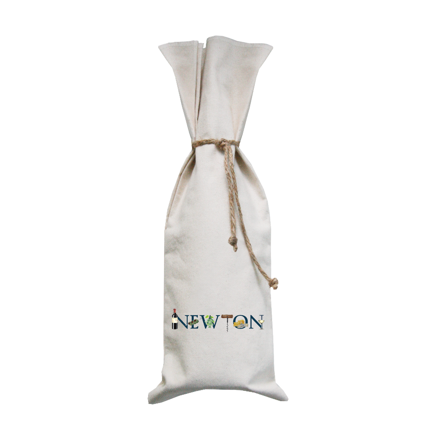 newton wine bag