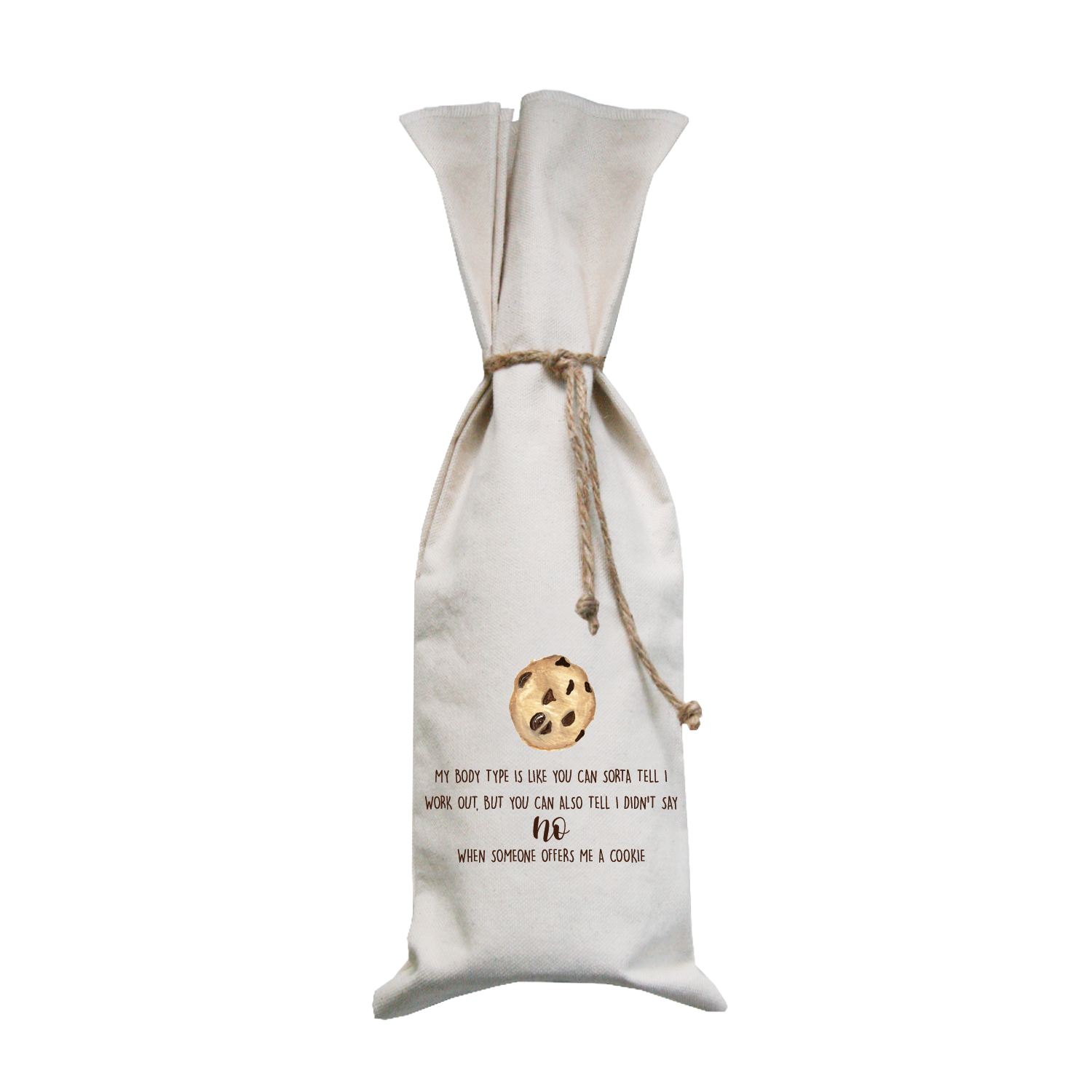 cookie workout wine bag