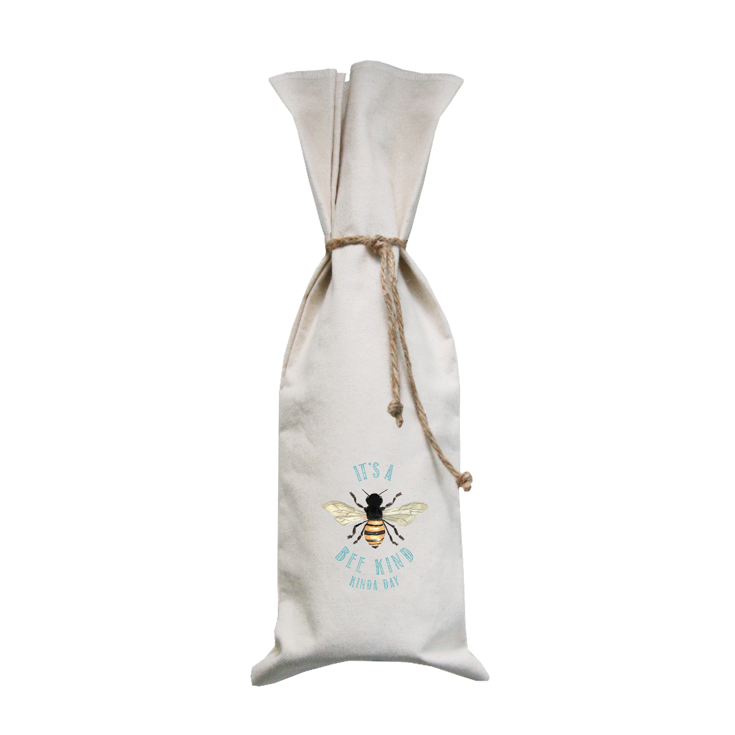 bee kind, kinda day wine bag