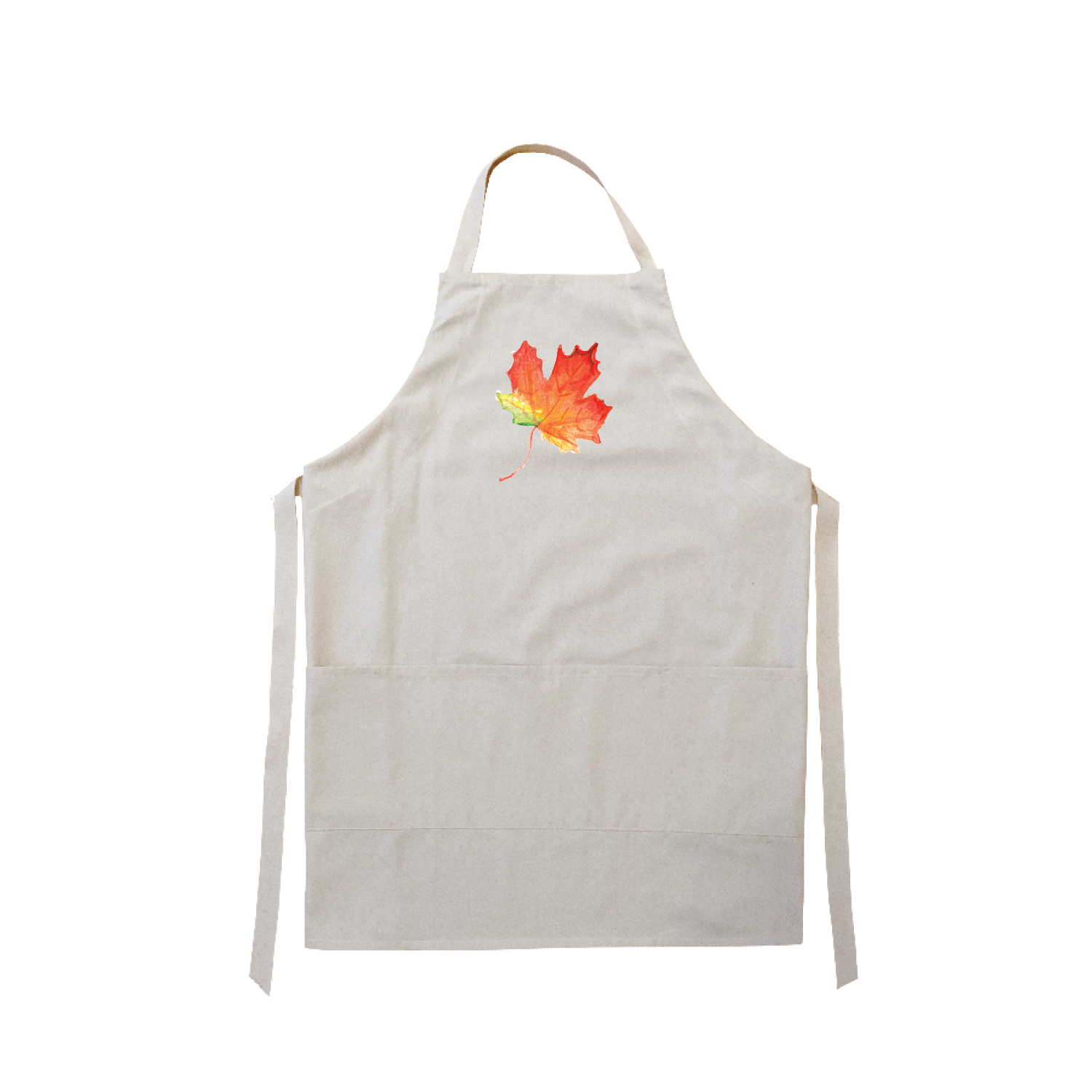 fall leaf apron