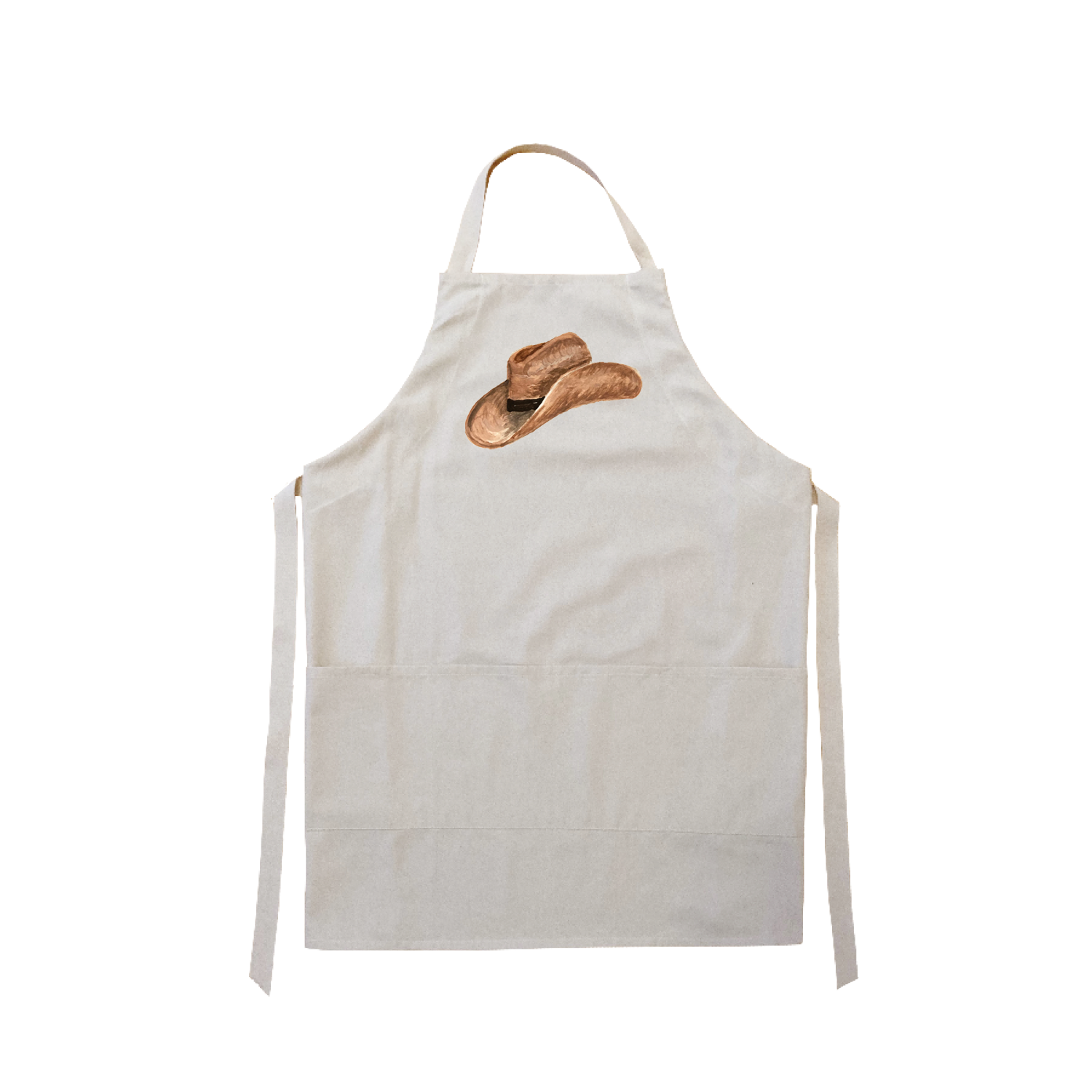 cowboy hat apron