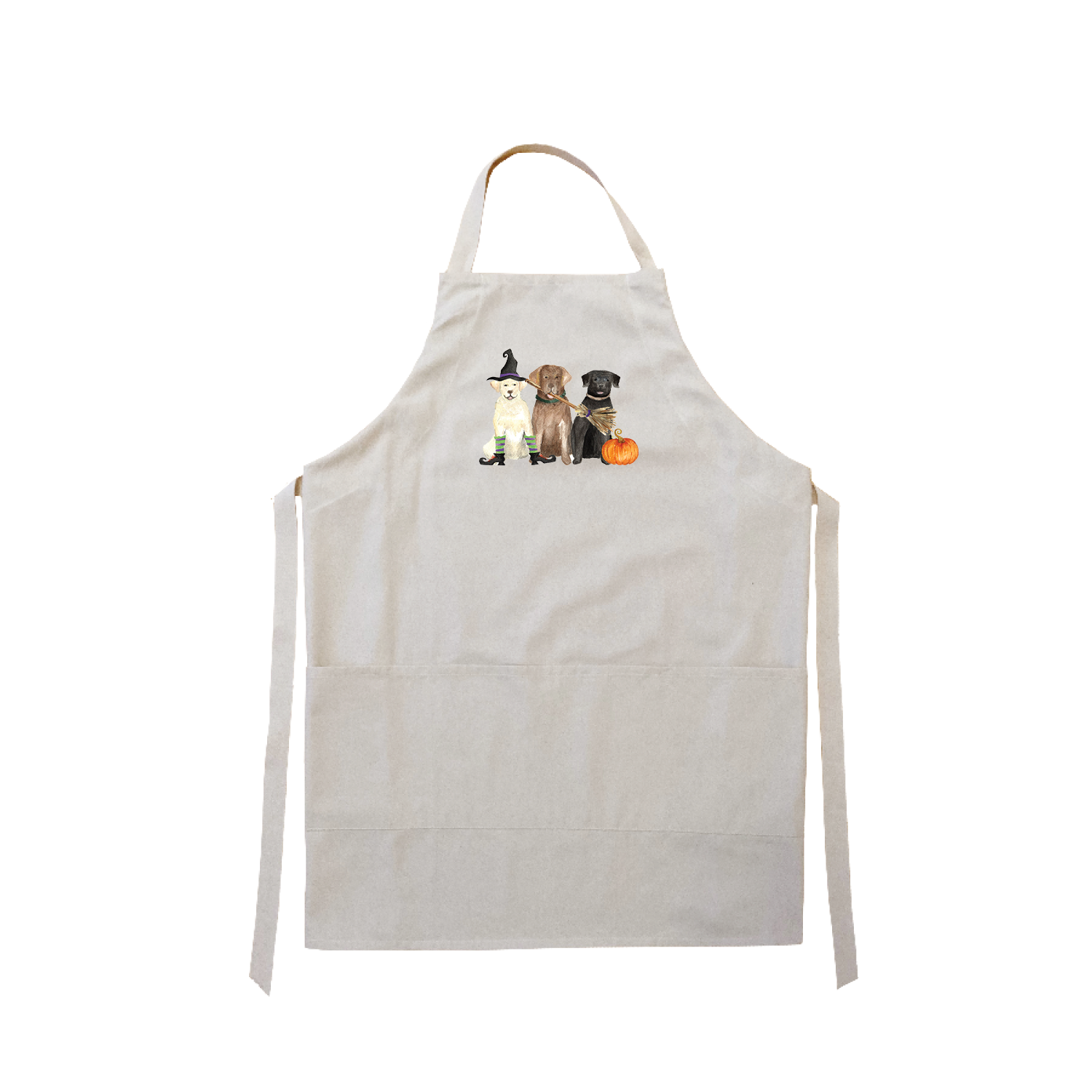 three labs october apron