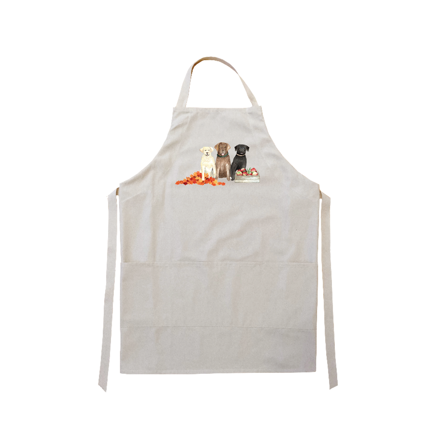 three labs september apron