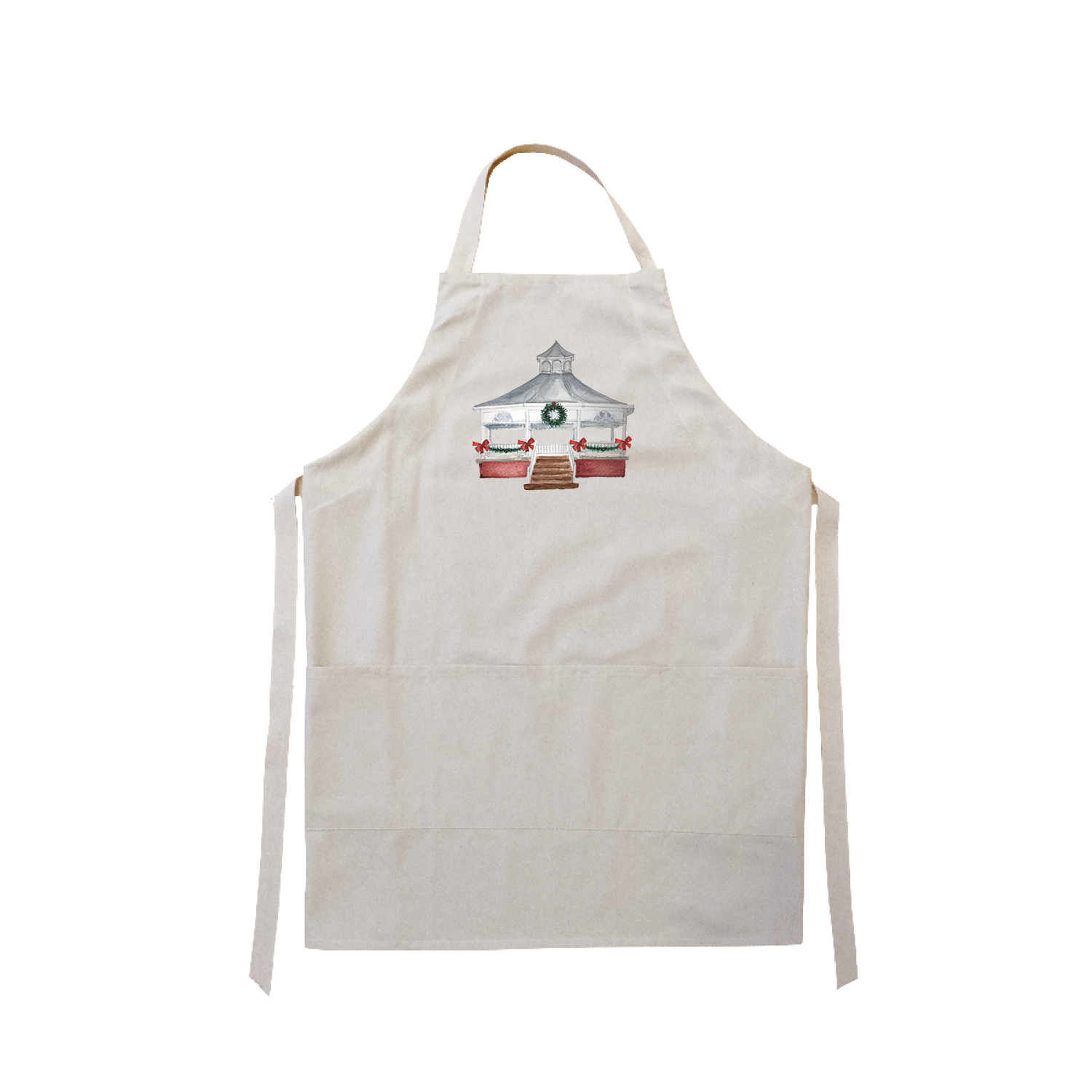 fairfield gazebo christmas apron