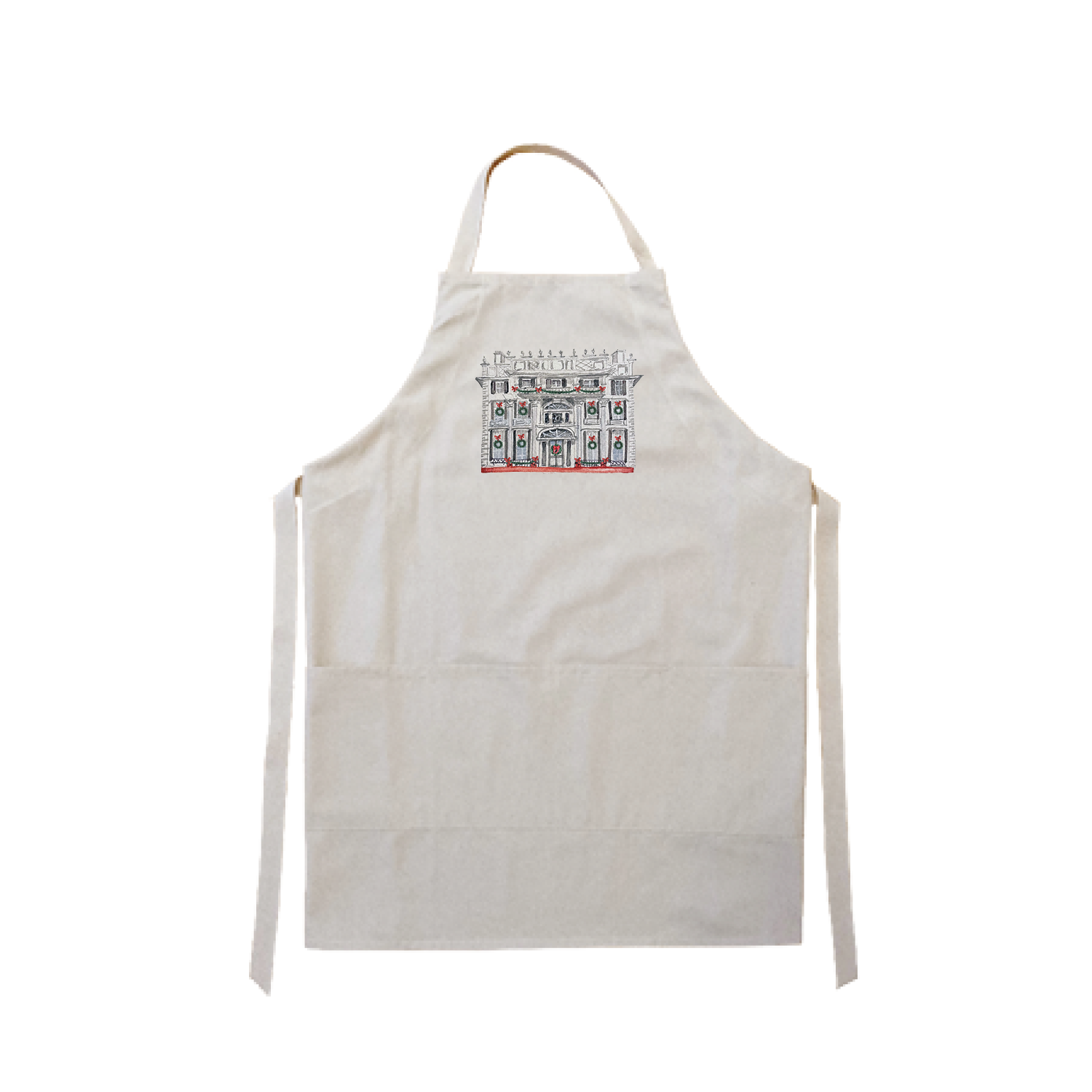 linden place holiday apron