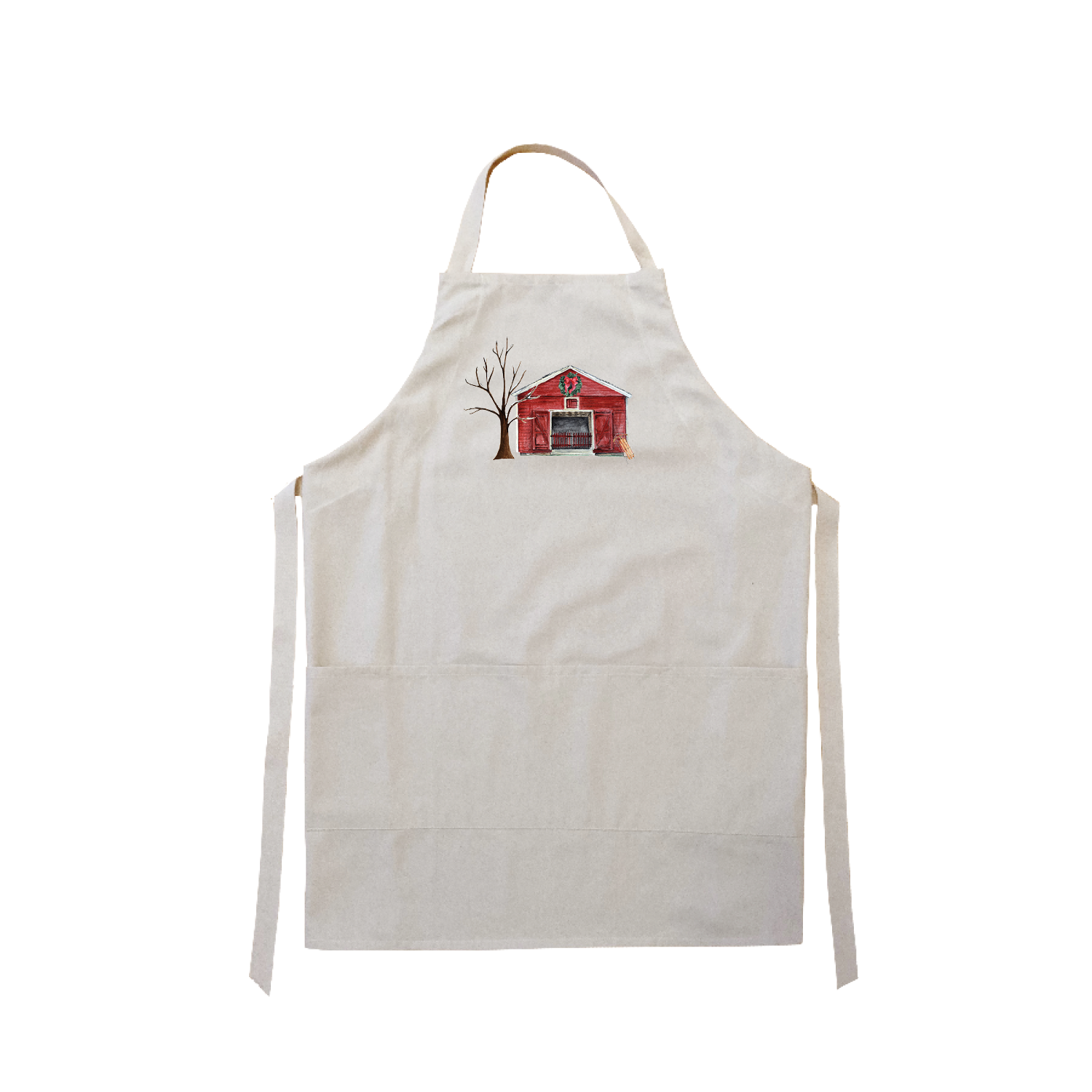 barn winter apron