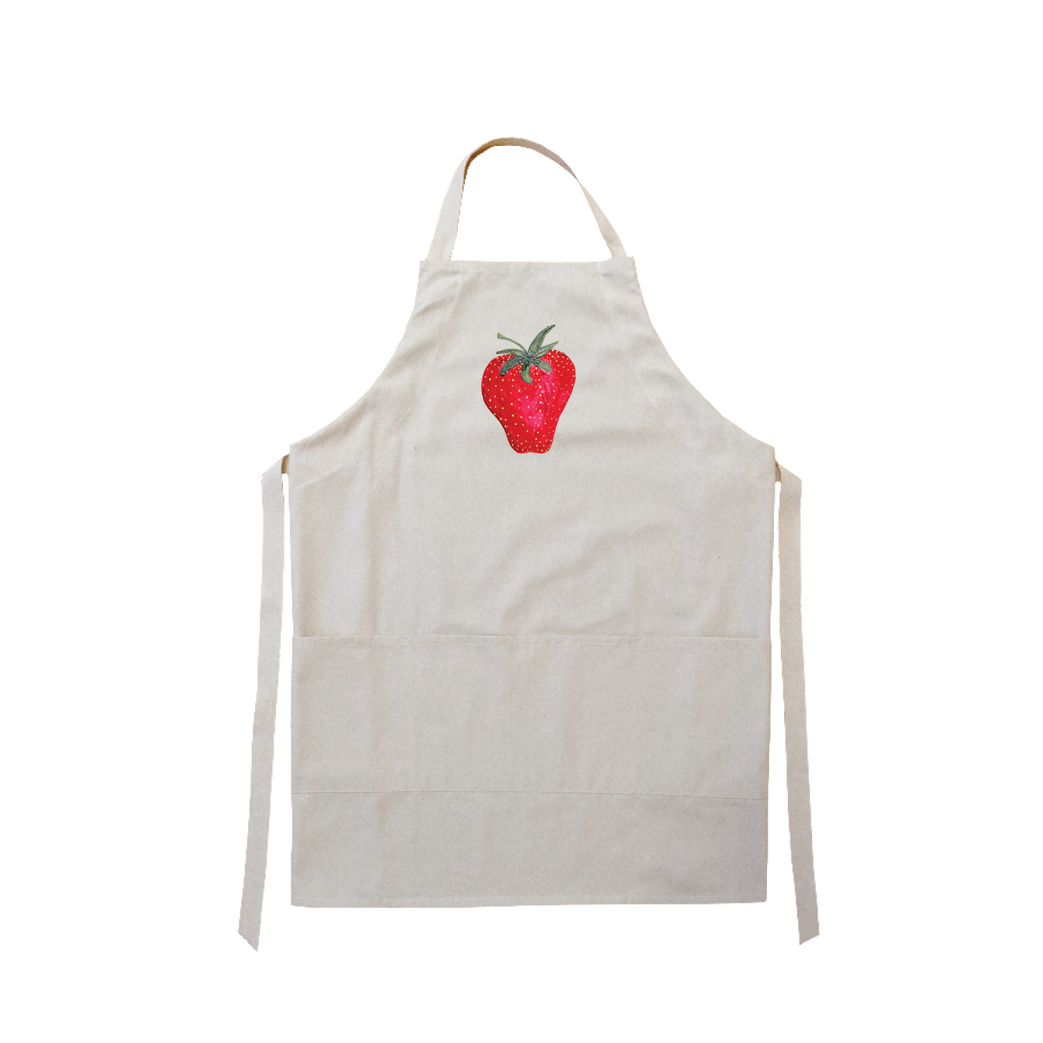 strawberry apron