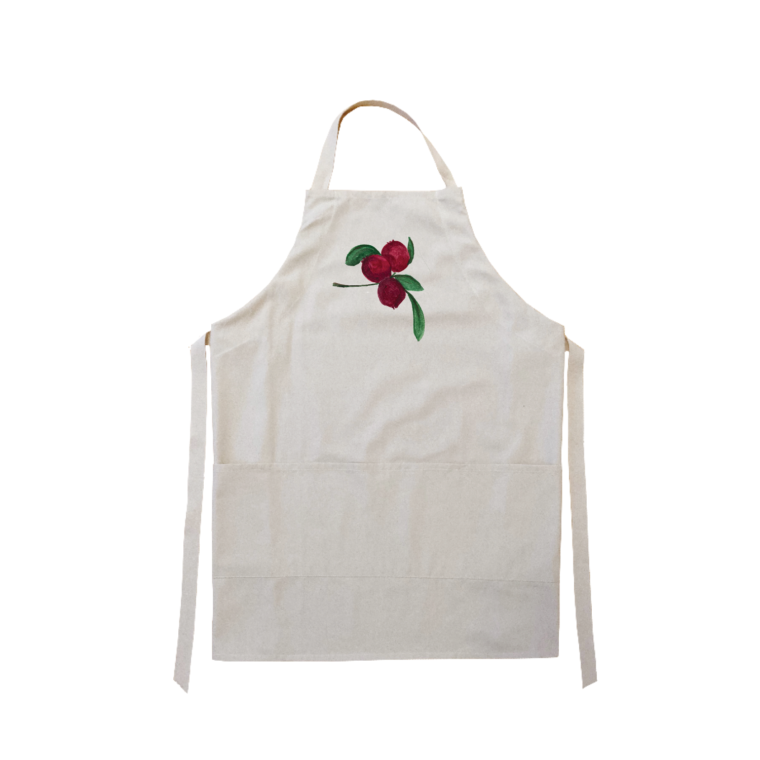 cranberry branch apron