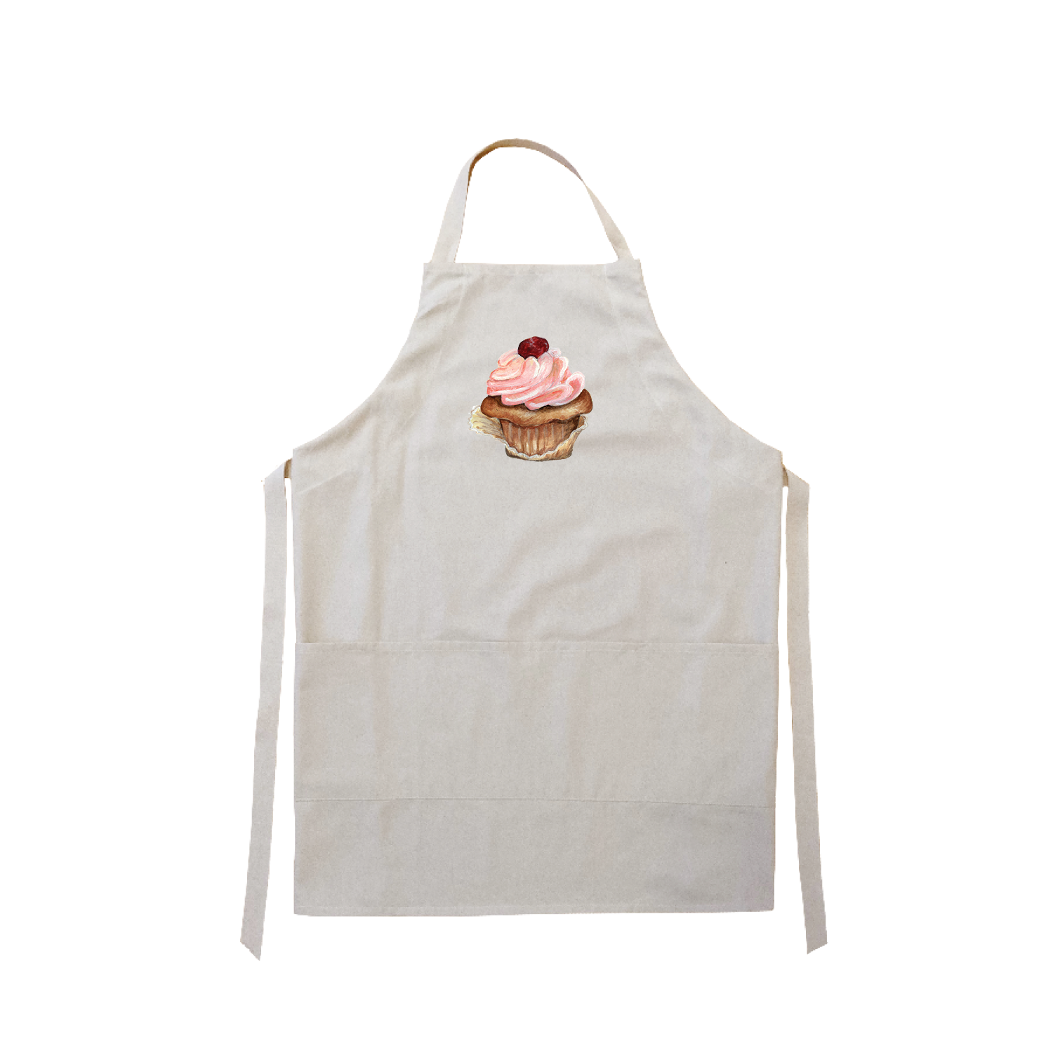 cupcake pink apron