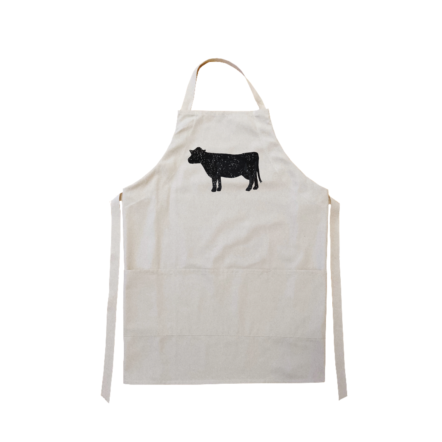 black cow apron