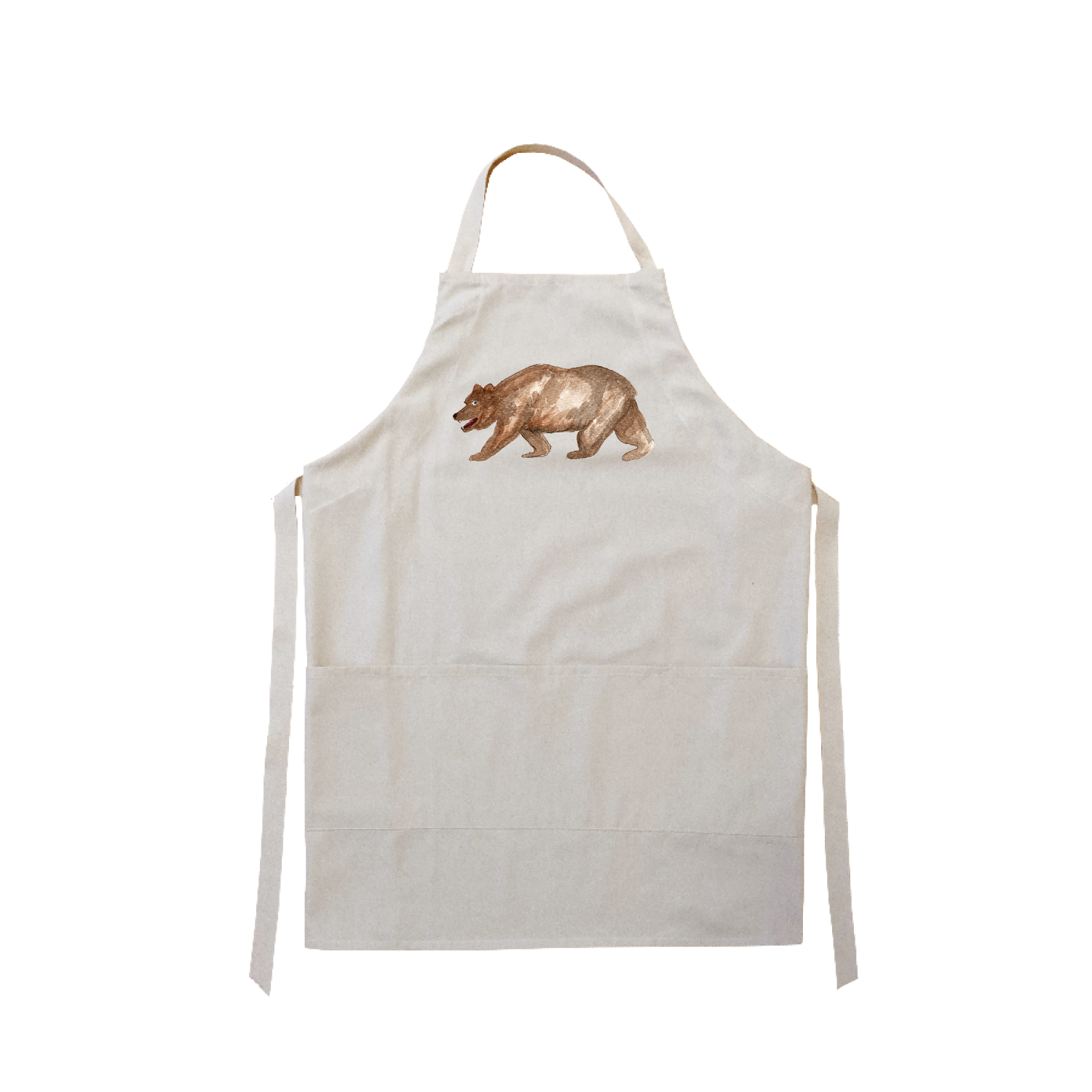 brown bear apron
